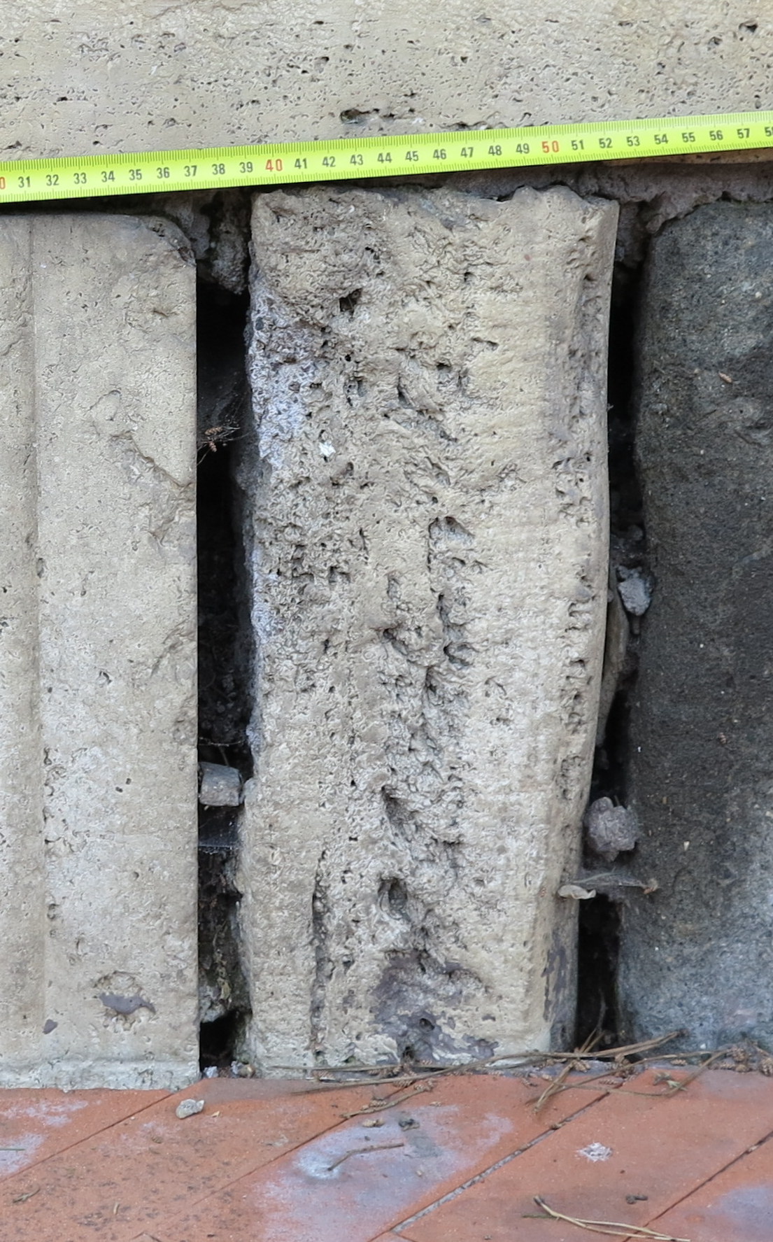 blocco/ di rivestimento (fine/ inizio SECOLI/ ARCHI DI SECOLI/ II a.C.-I)