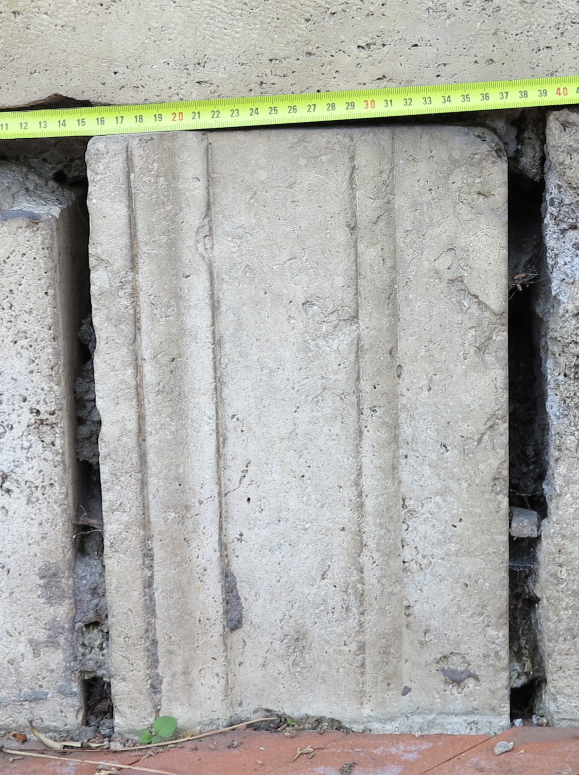 cornice/ liscia (metà SECOLI/ I a.C)