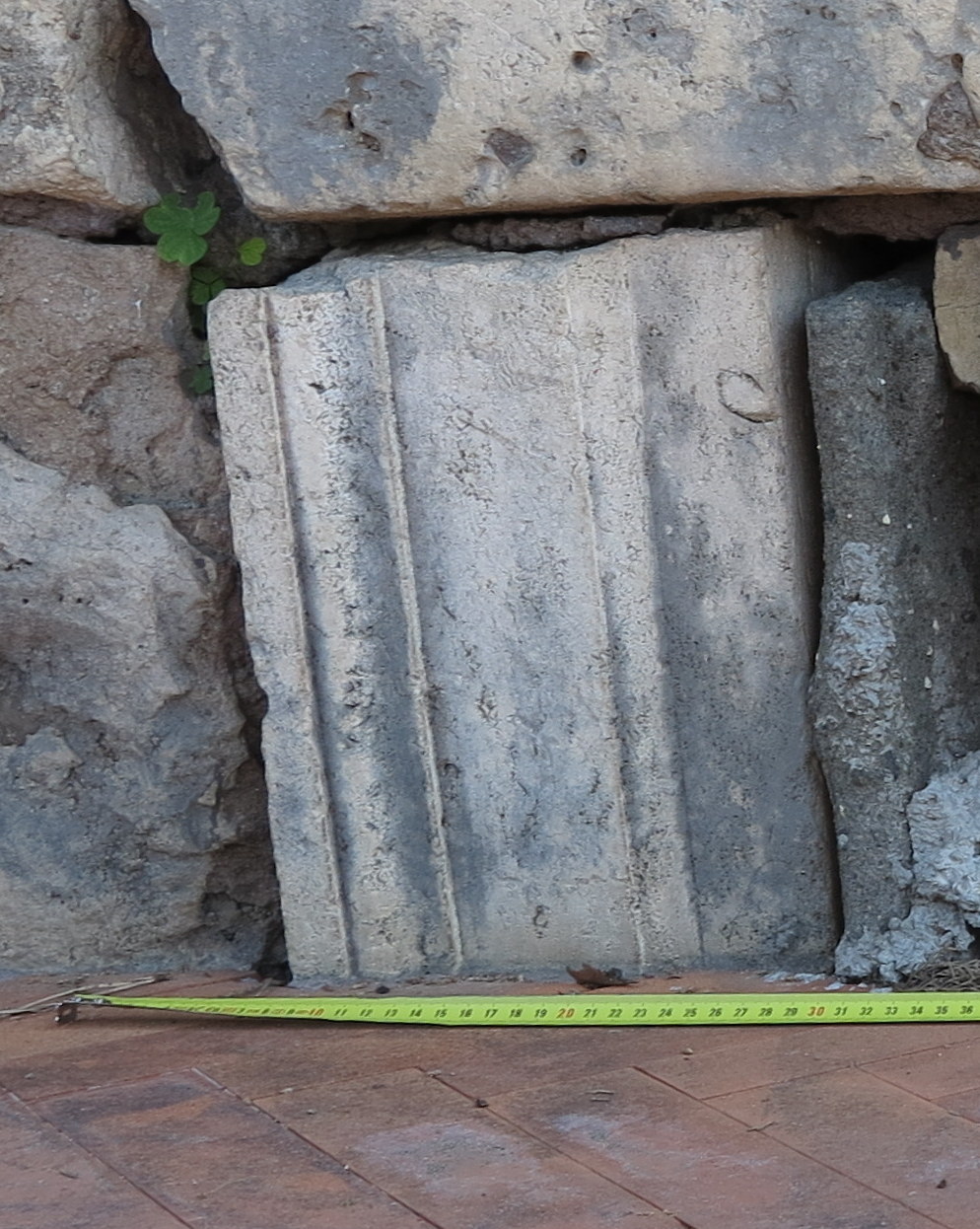 cornice/ liscia (metà SECOLI/ I a.C)