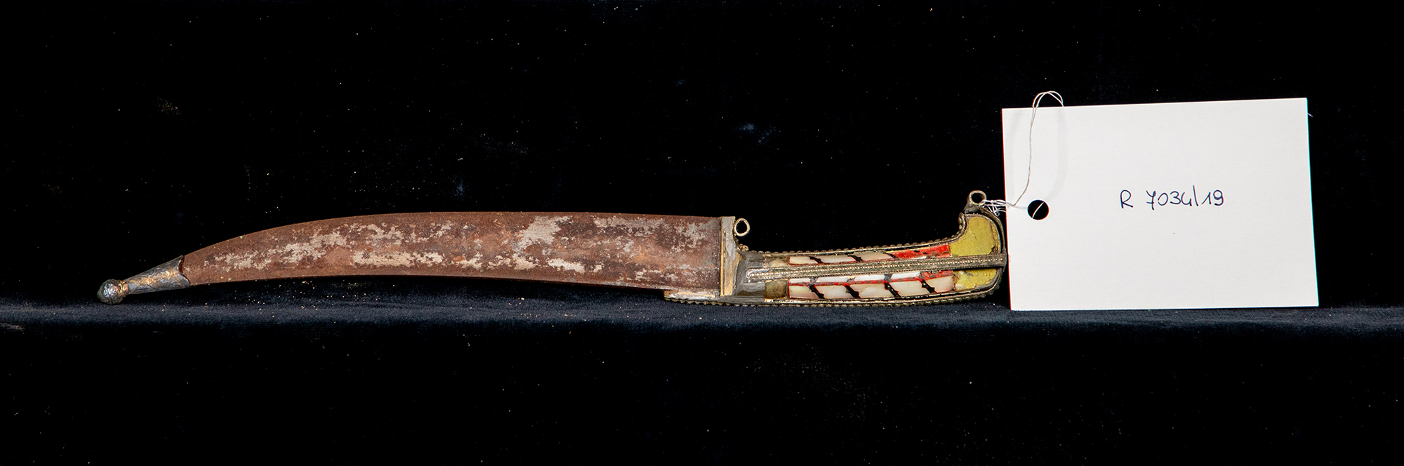 coltello - manifattura araba (XIX)