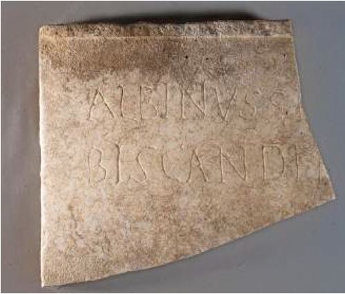 SINGOLO OGGETTO/ lastra, SECOLI/ IV