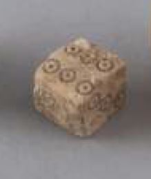 SINGOLO OGGETTO/ dado, SECOLI/ I