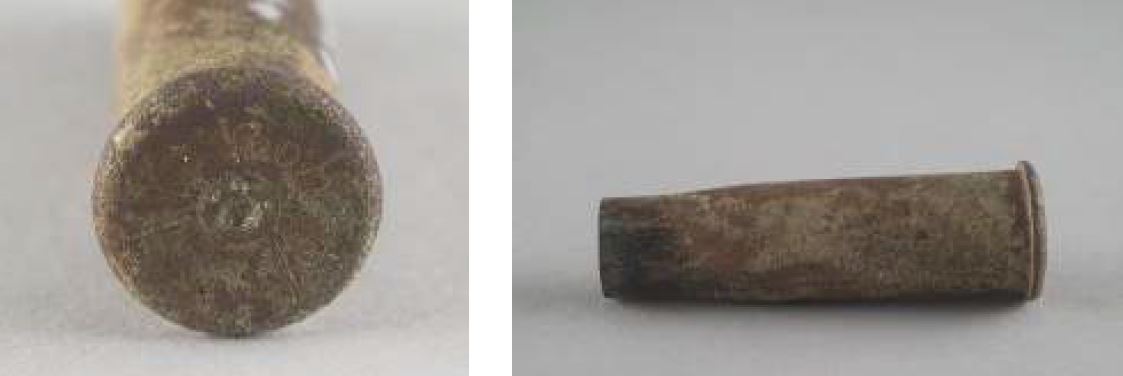 SINGOLO OGGETTO/ proiettile, SECOLI/ XIX