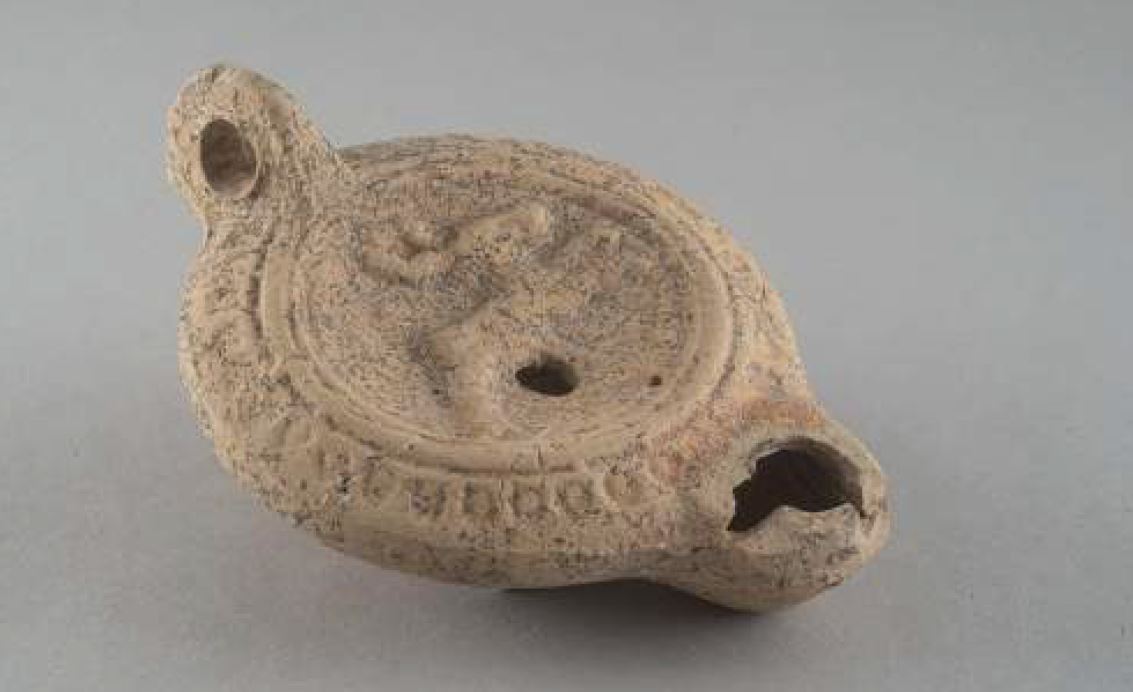 SINGOLO OGGETTO/ lucerna, SECOLI/ ARCHI DI SECOLI/ età antonina - metà III d.C