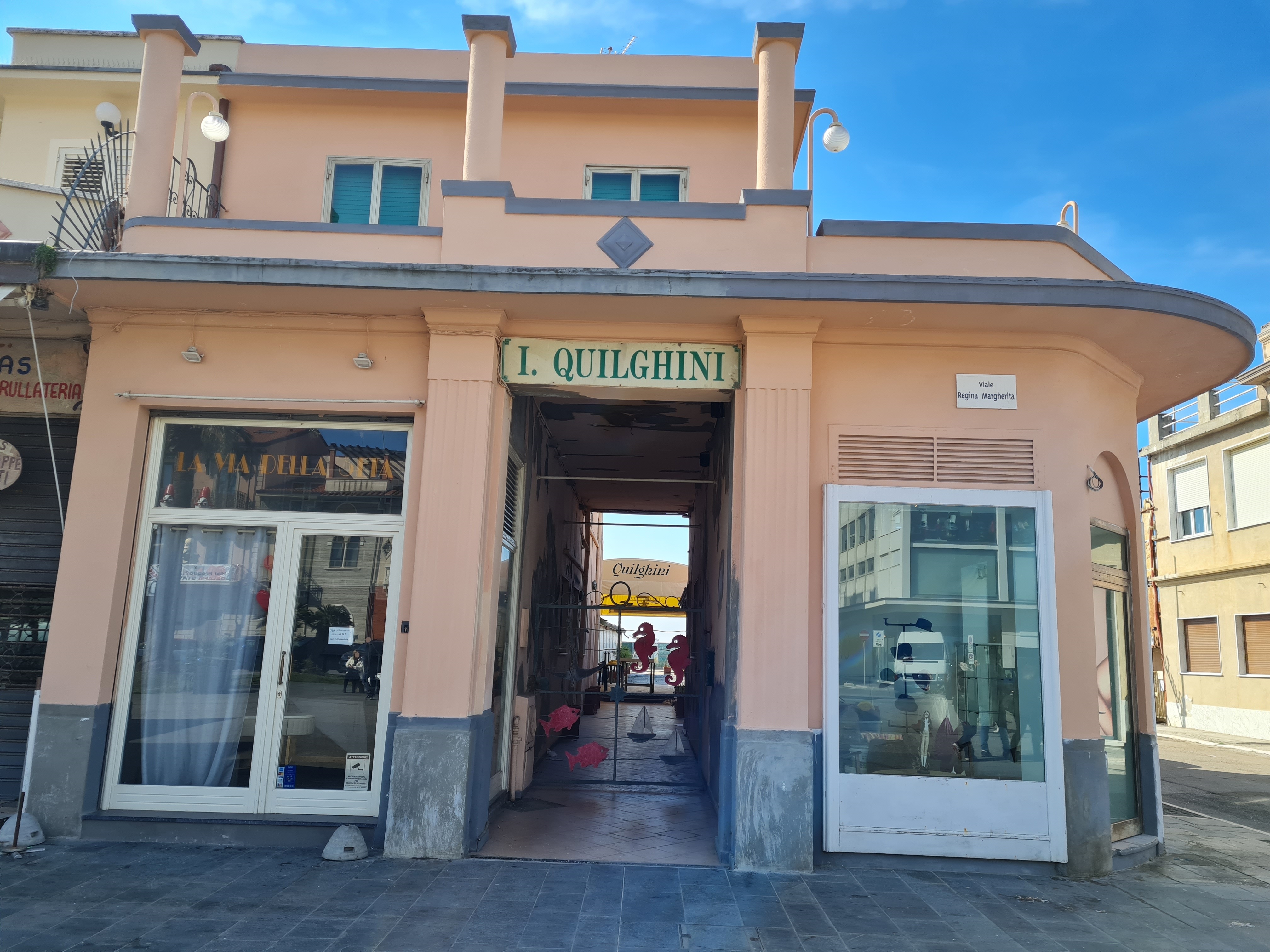 stabilimento balneare, privato, Bagno Quilghini (terzo quarto XIX)