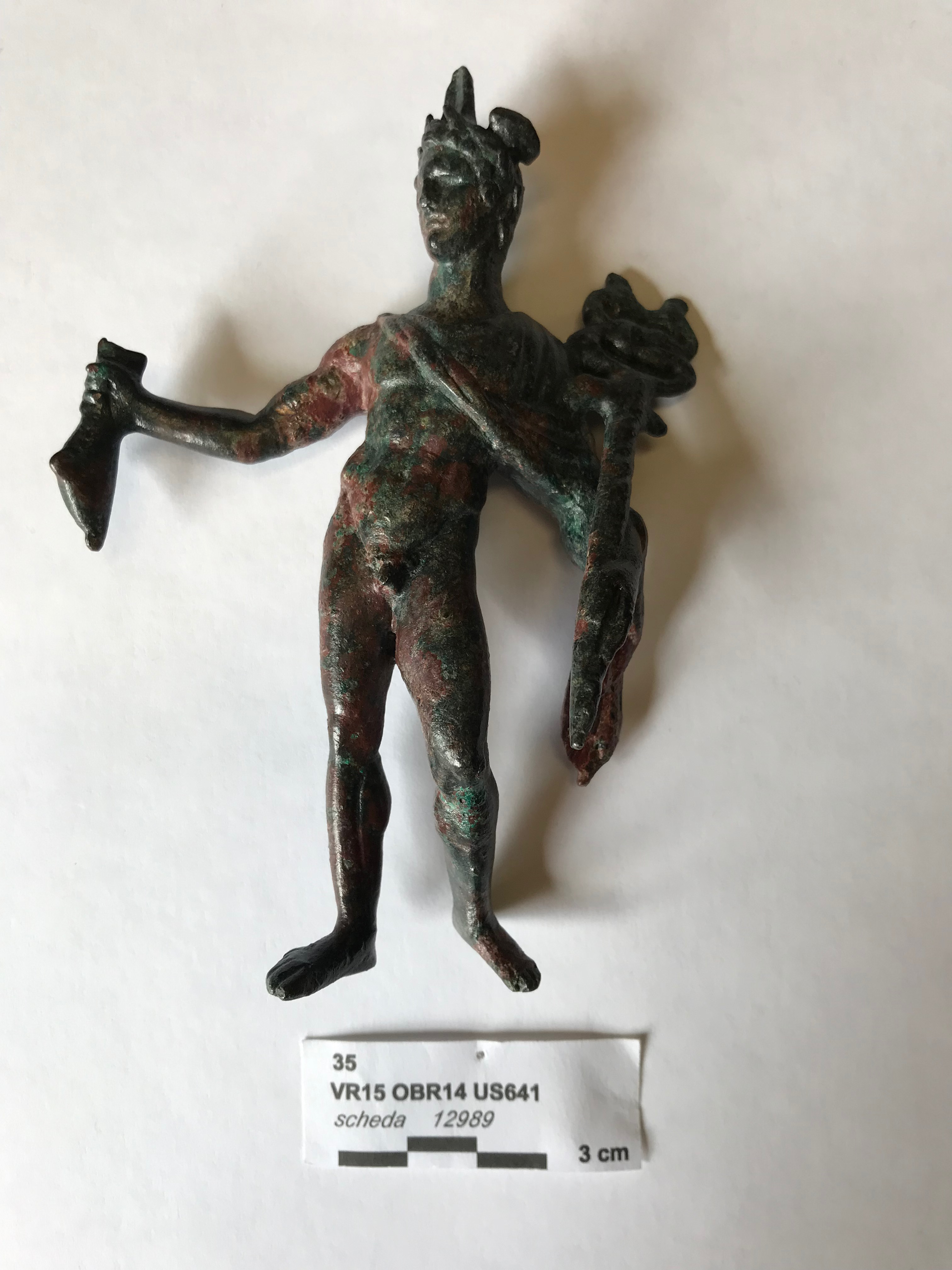 SINGOLO OGGETTO/ statuetta, SECOLI/ ARCHI DI SECOLI/ III-IV d.C