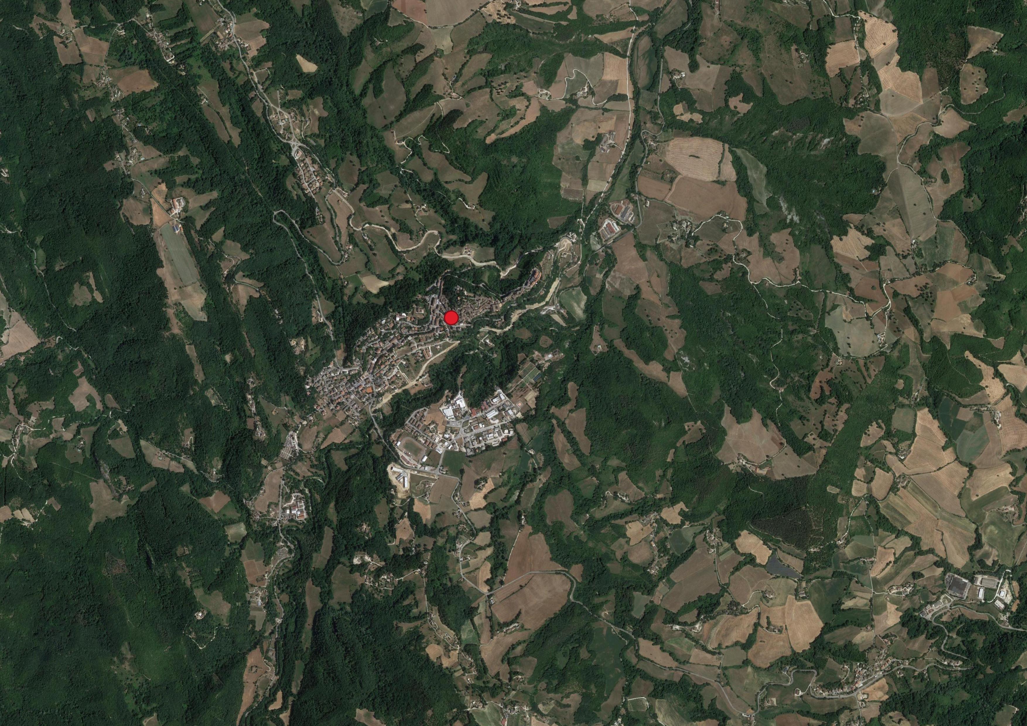 luogo con ritrovamento sporadico, epigrafe - Amandola (FM)  (PERIODIZZAZIONI/ STORIA/ Età antica/ Età romana)