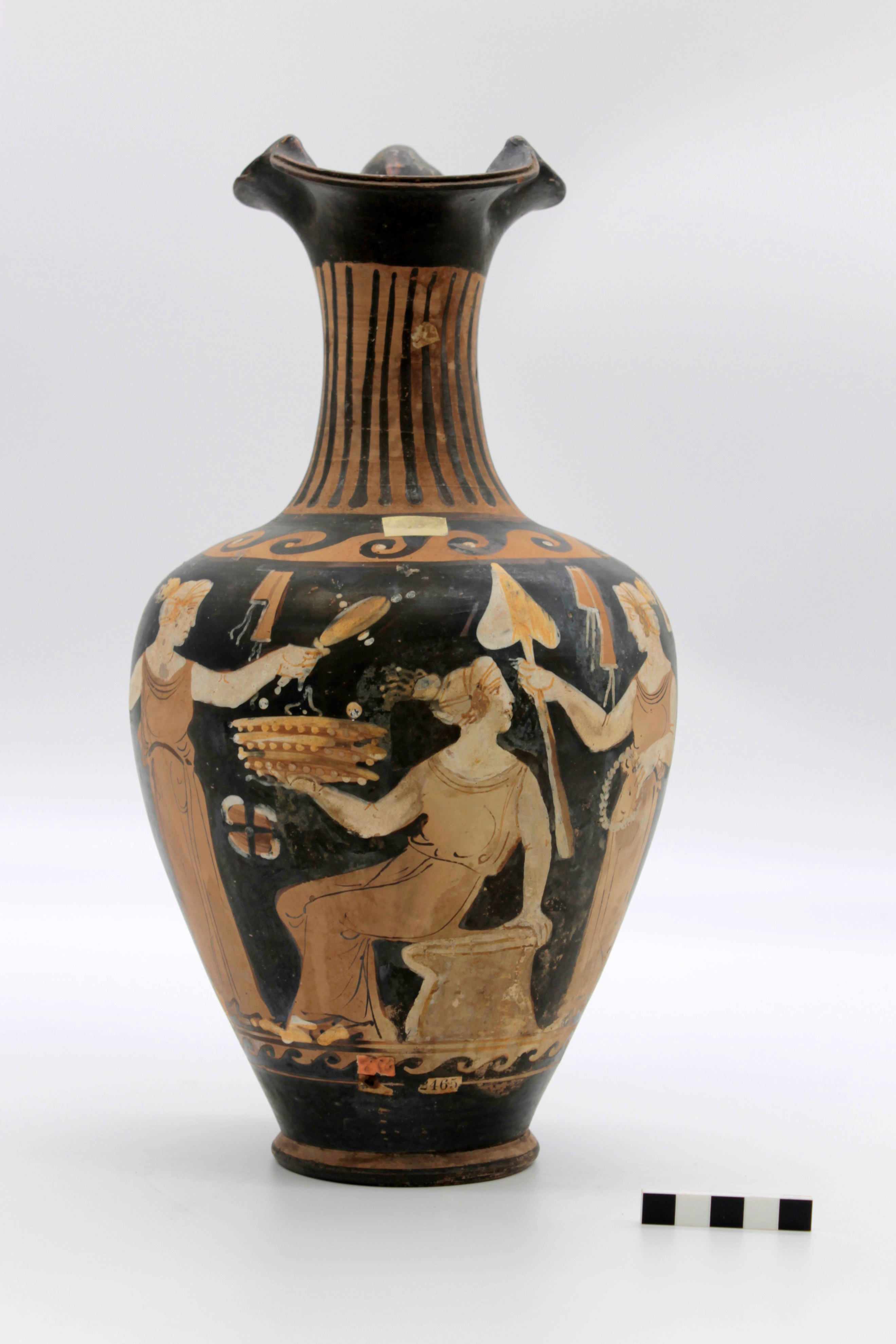 oinochoe, a bocca trilobata (SECOLI/ IV a.C)