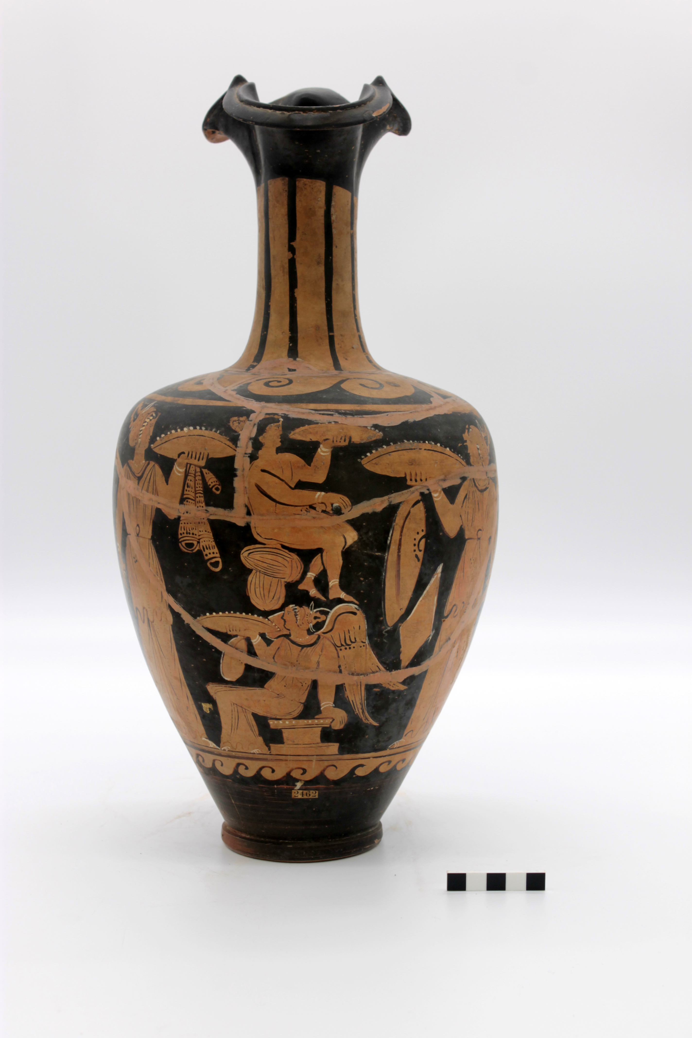 oinochoe, a bocca trilobata (SECOLI/ IV a.C)