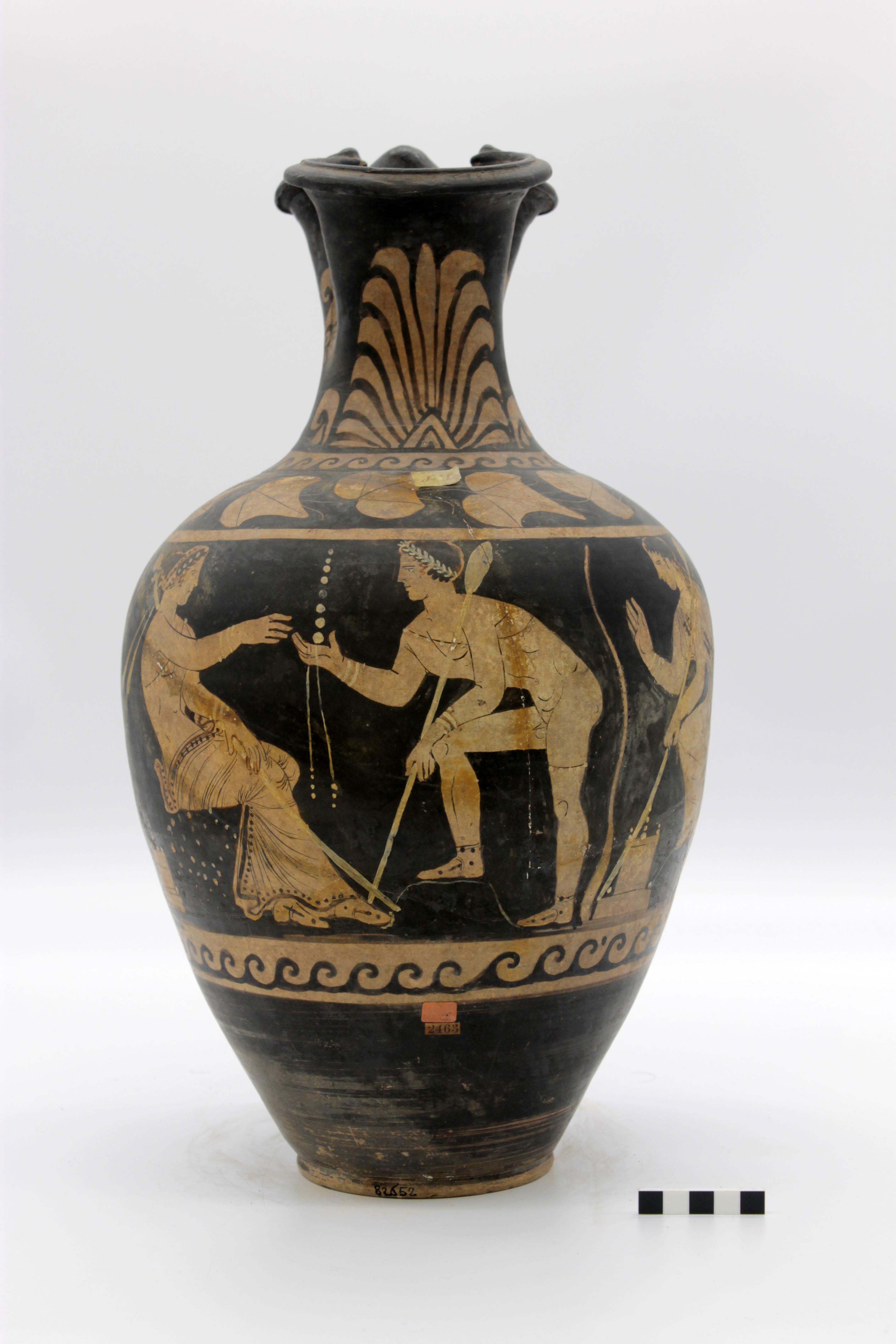 oinochoe, a bocca trilobata (SECOLI/ IV a.C)