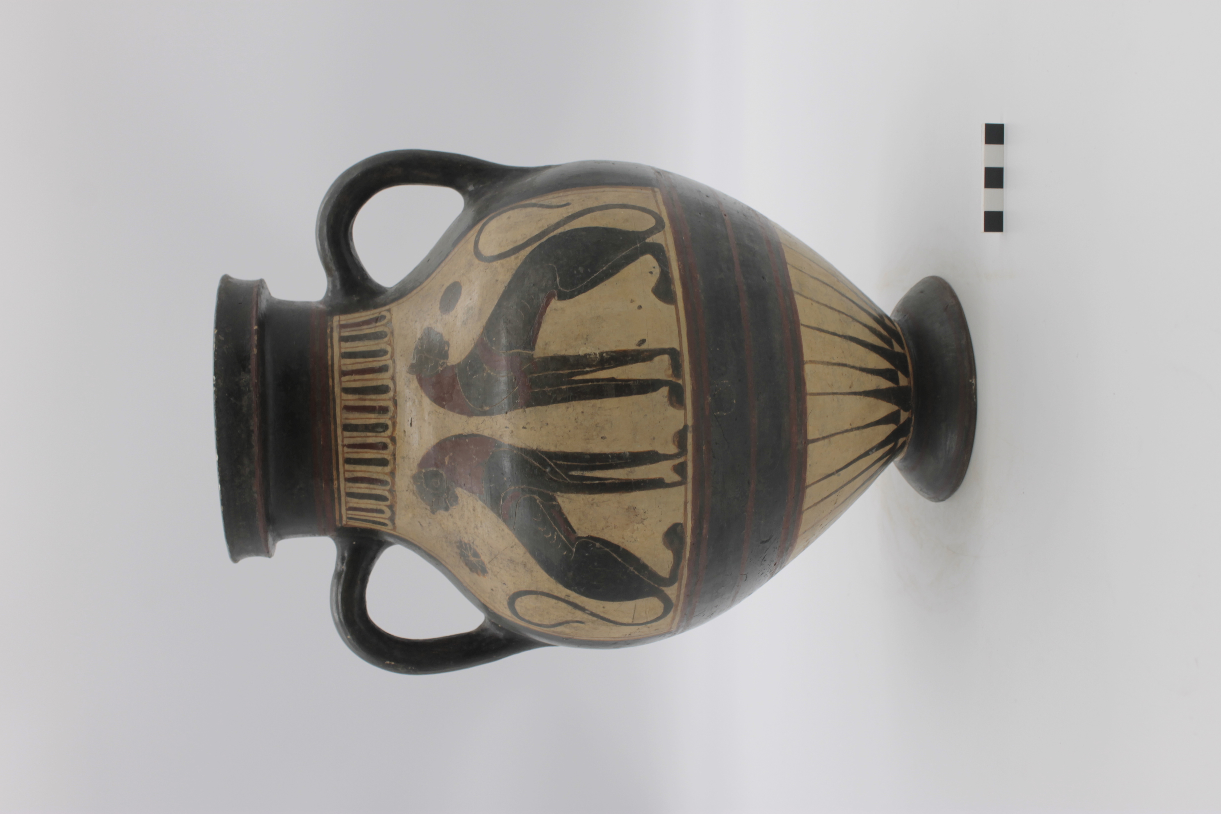 anfora - Pittore Damos (SECOLI/ VII a.C)