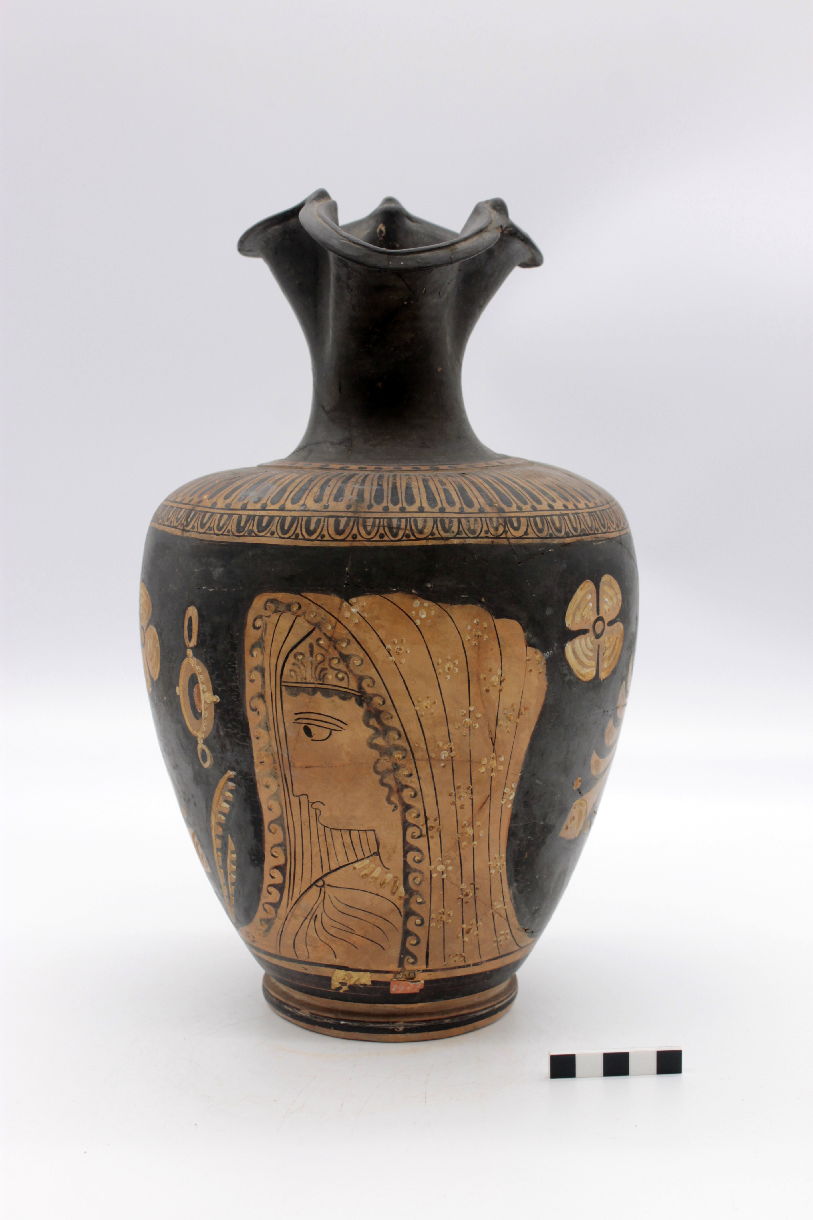 oinochoe, trilobata (SECOLI/ IV a.C)