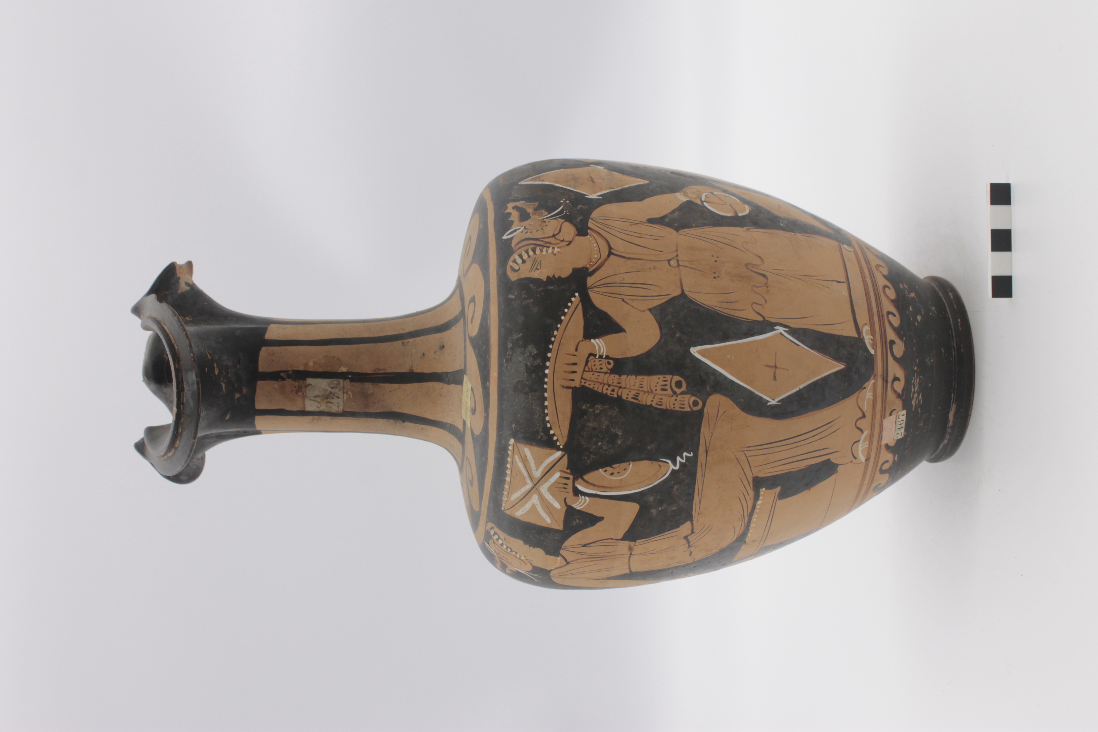 oinochoe, a bocca trilobata (SECOLI/ IV a.C)