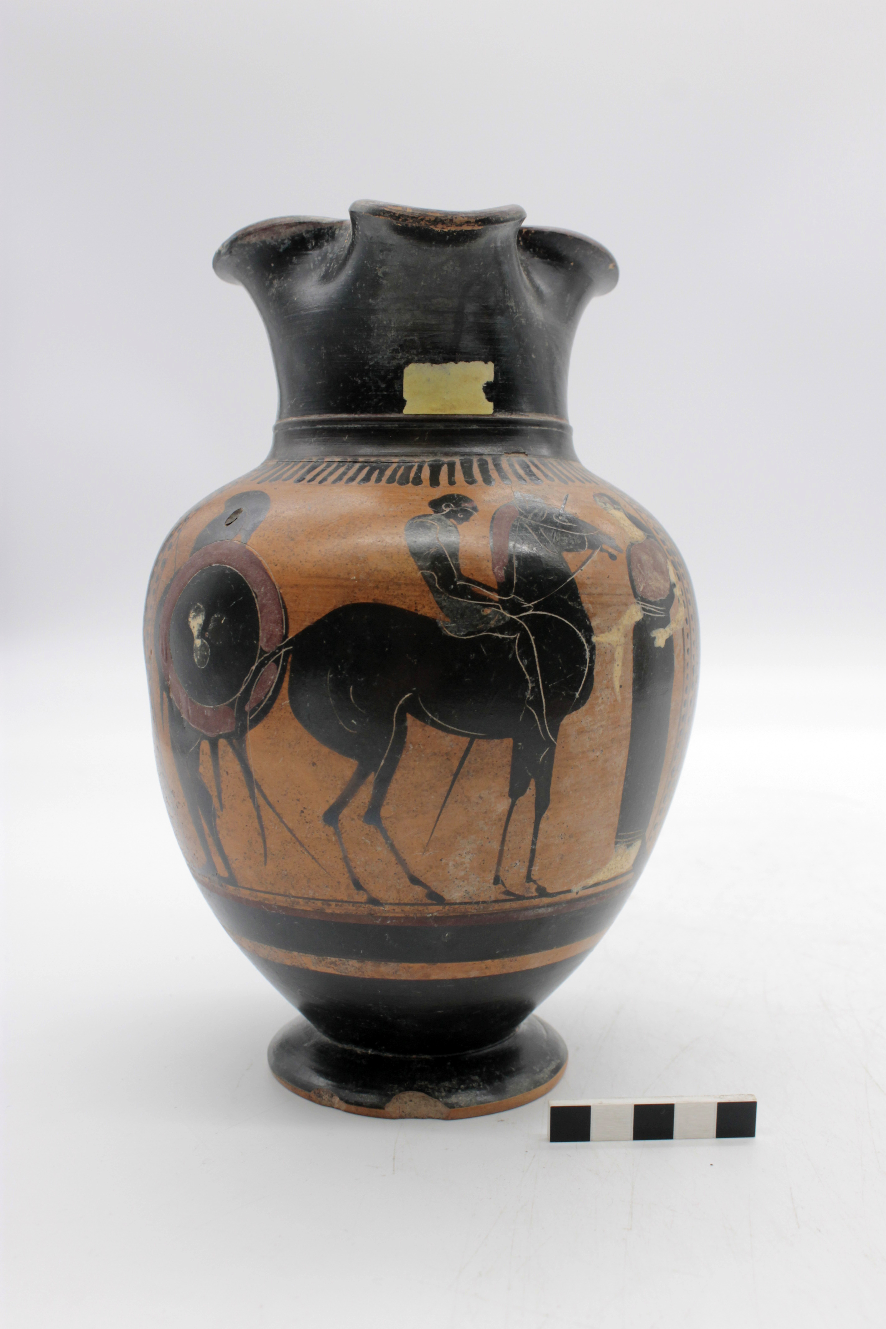 oinochoe - Pittore del Vaticano G 48 (SECOLI/ VI a.C)