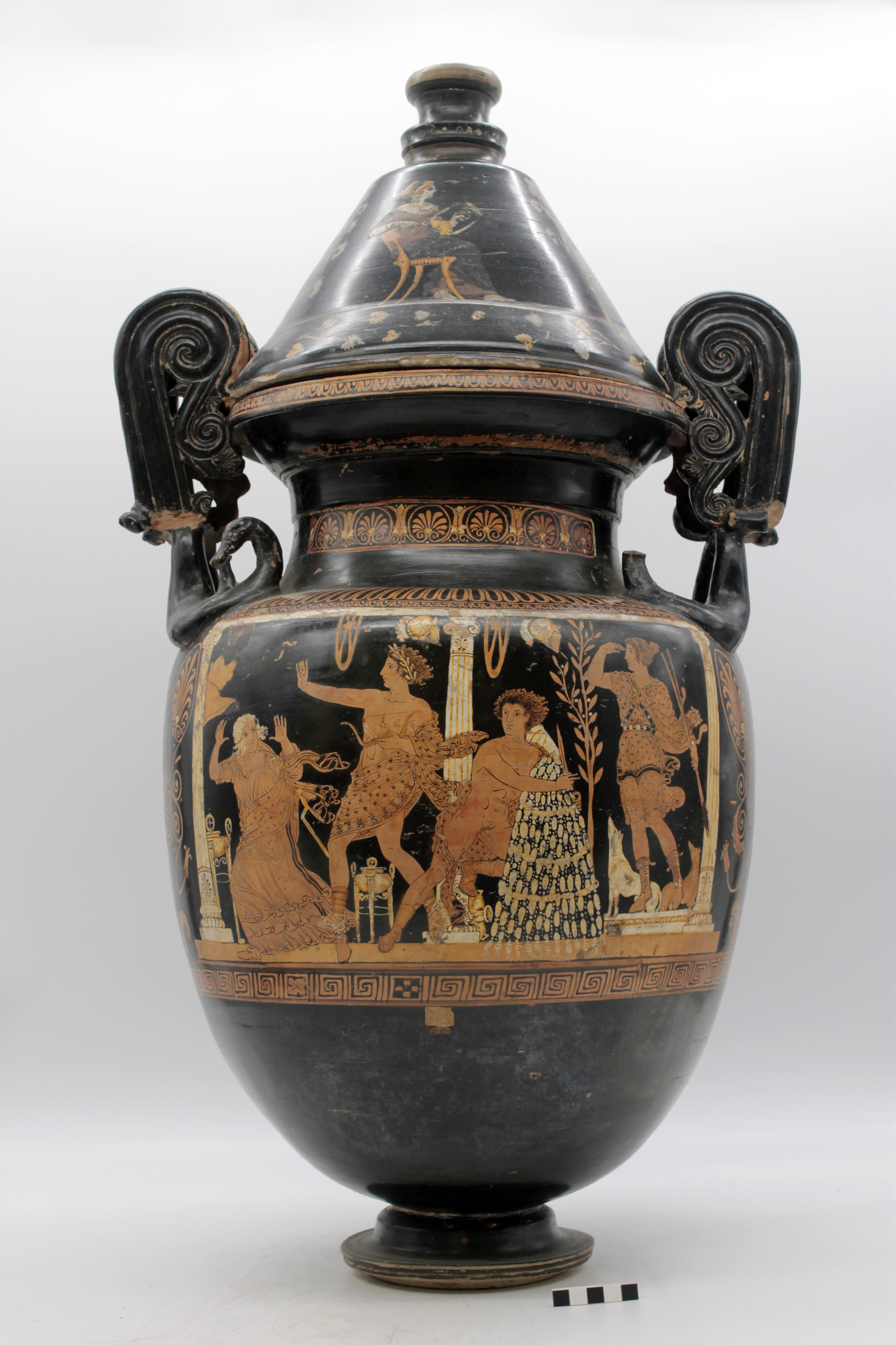 cratere, a volute - Pittore della Furia Nera (SECOLI/ IV a.C)