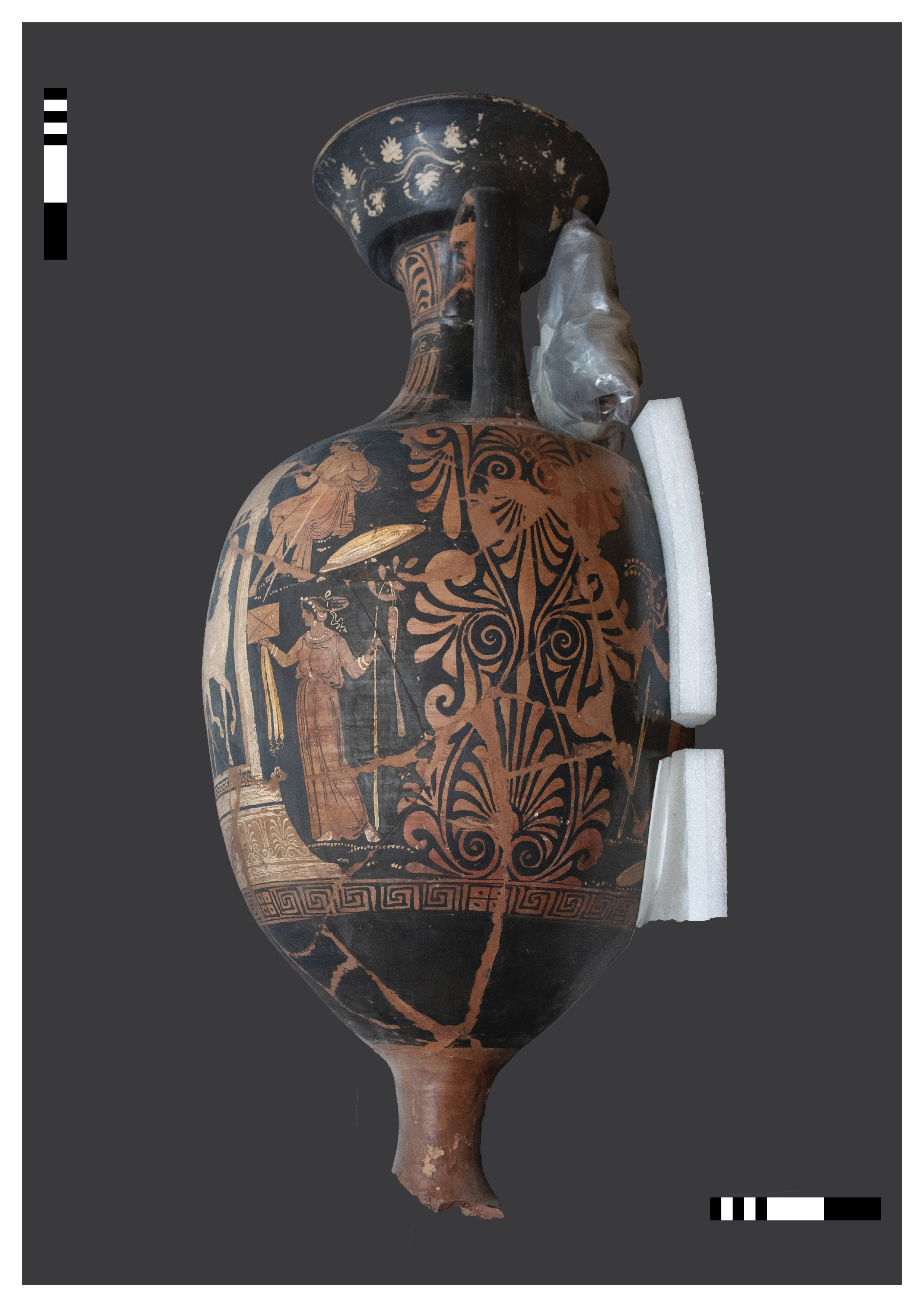 anfora, tipo panatenaico (SECOLI/ IV a.C)