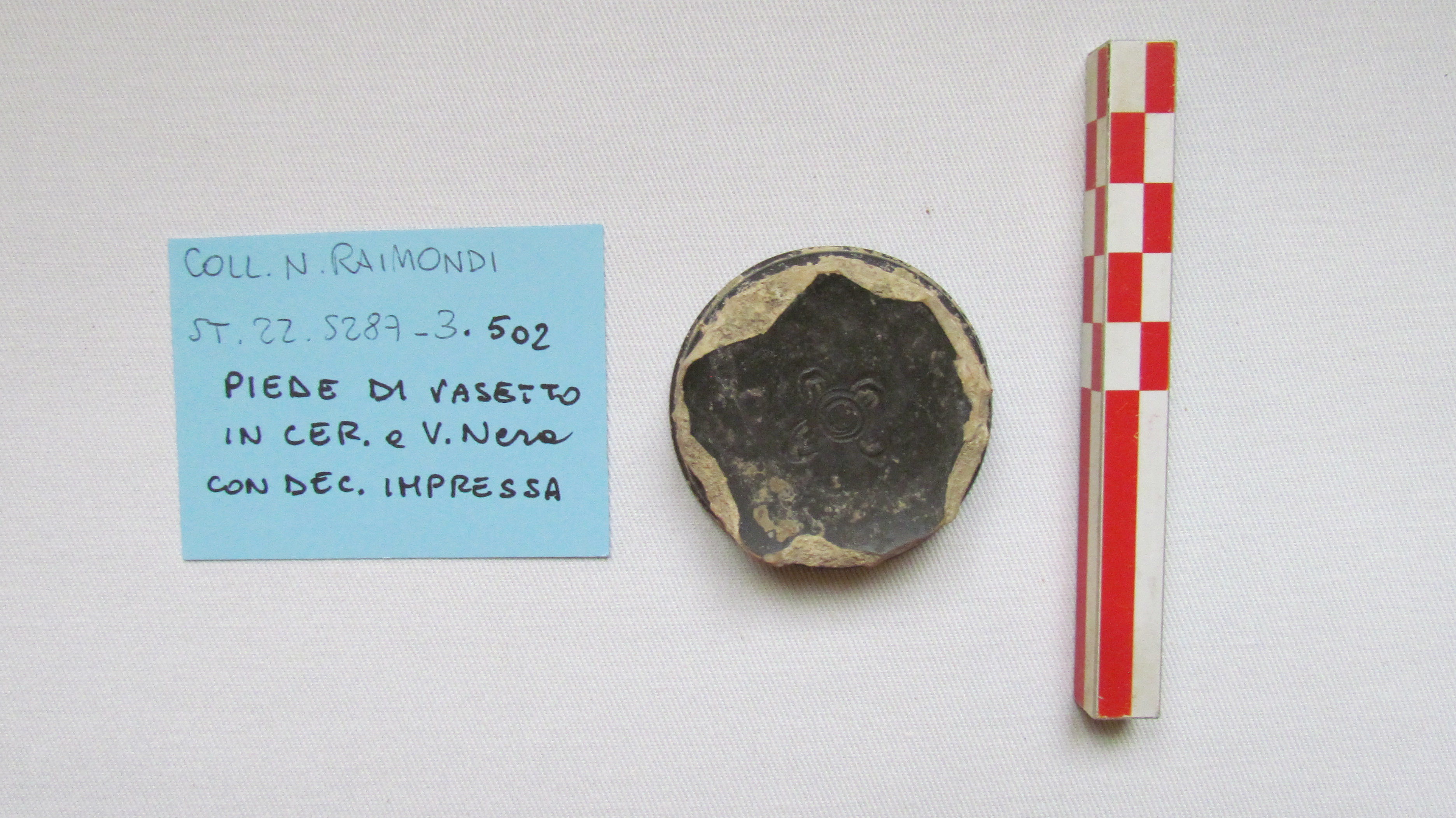 SINGOLO OGGETTO/ vaso, SECOLI/ I