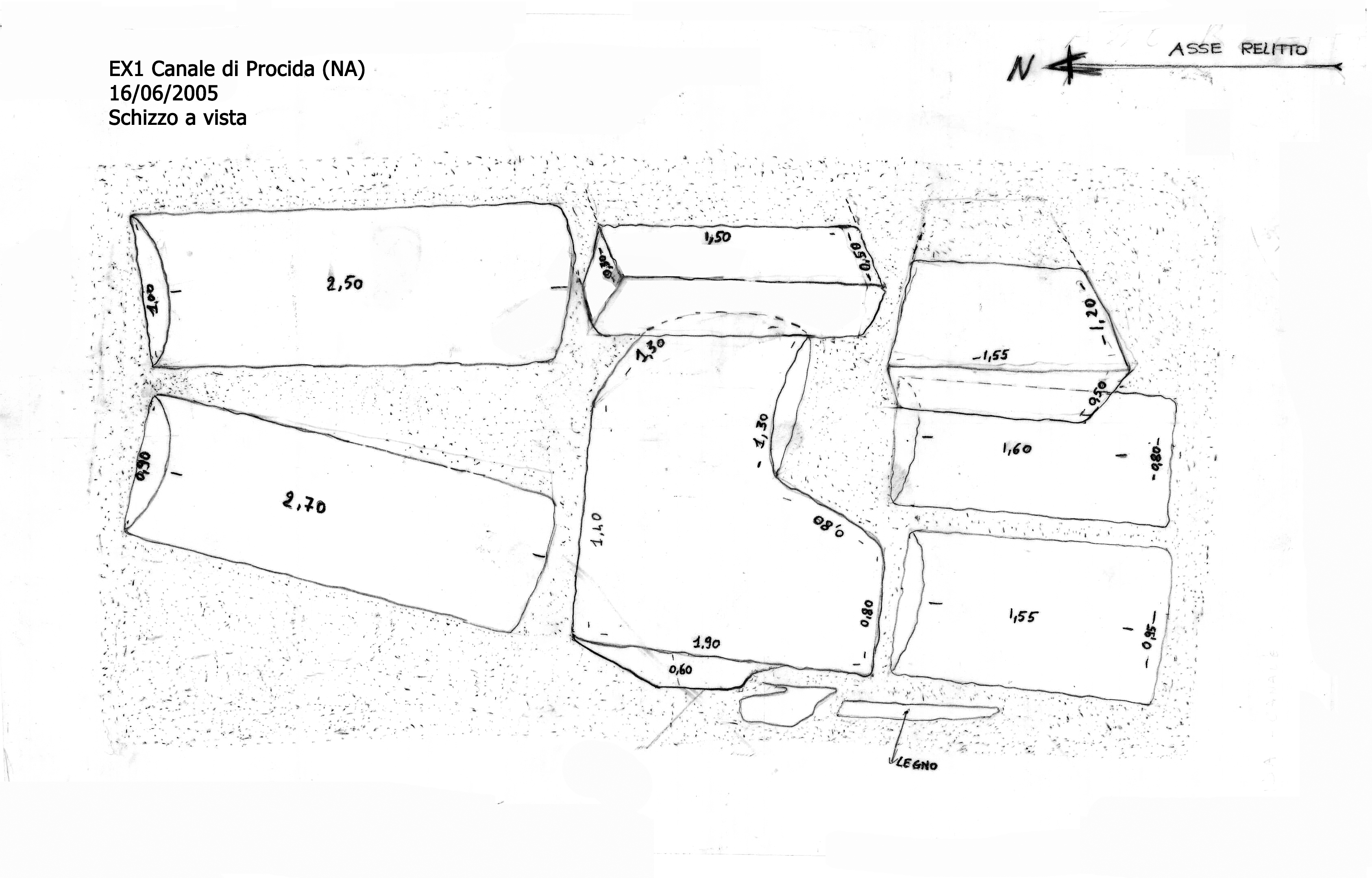 relitto, Astrea-Ex-1 (non determinata)