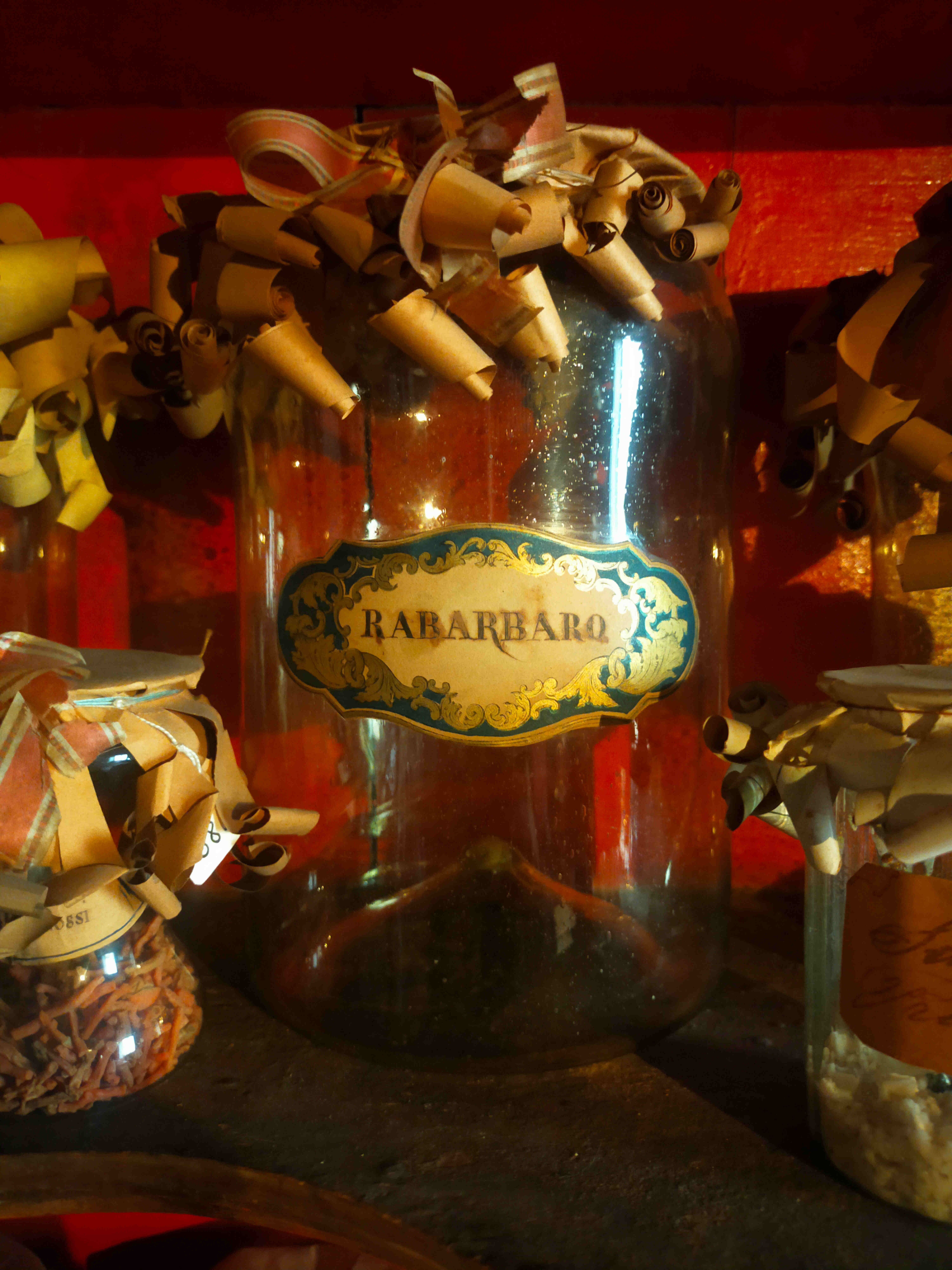 barattolo, serie - manifattura toscana (fine/ metà XVIII-XIX)