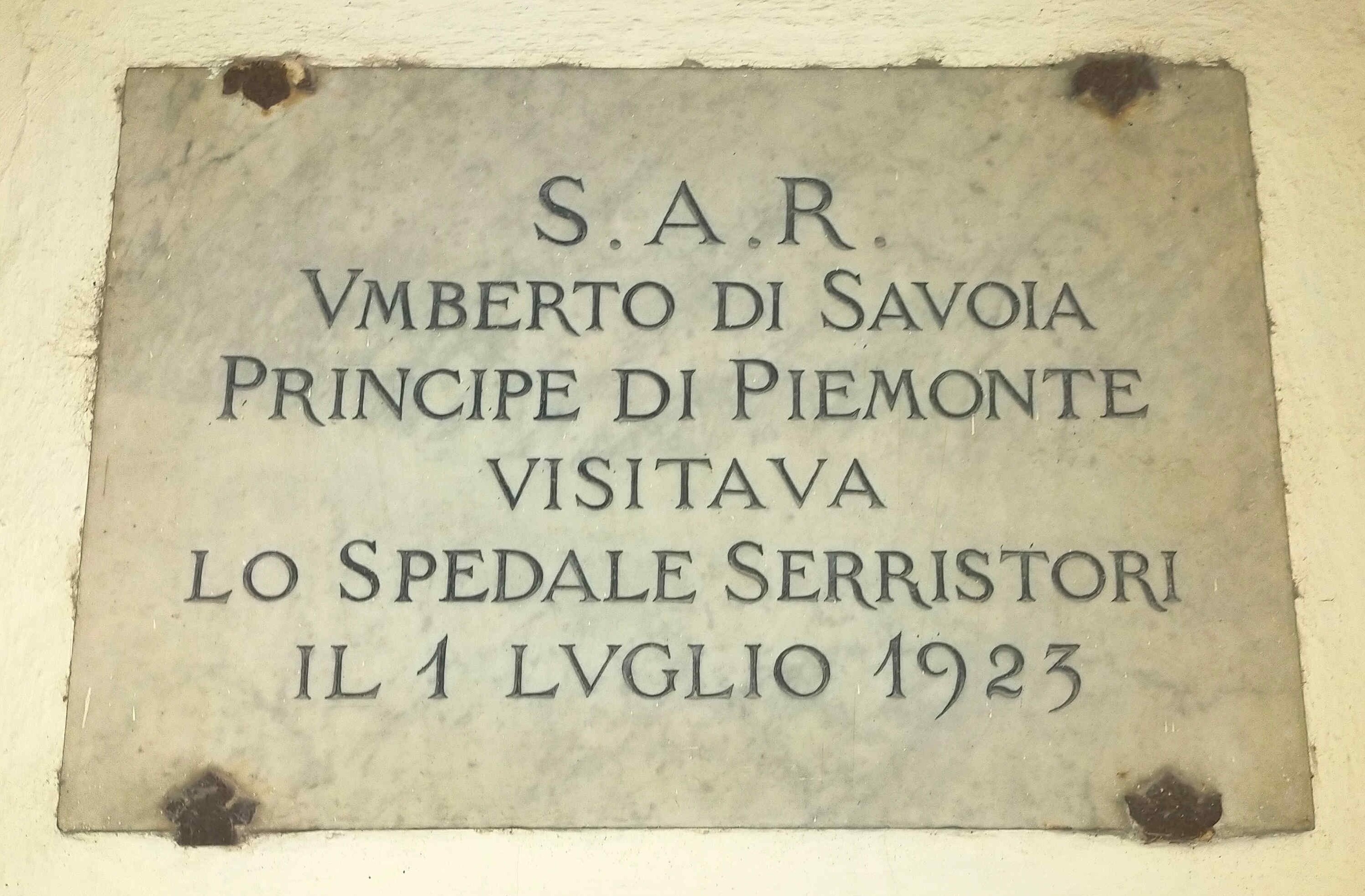 lapide commemorativa - bottega toscana (prima metà XX)