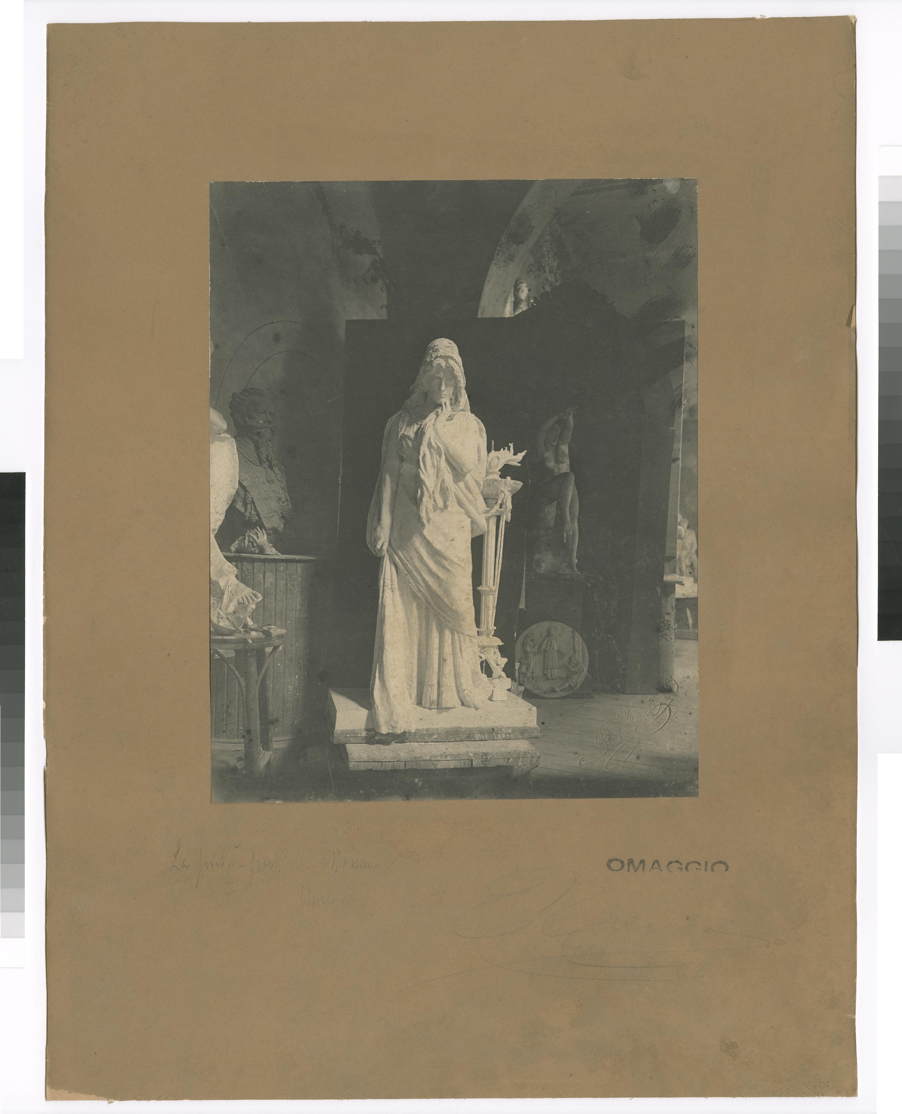 Scultori - Italia - Sec. 19.-20. - Tabacchi, Odoardo (positivo) di Anonimo (inizio XX)