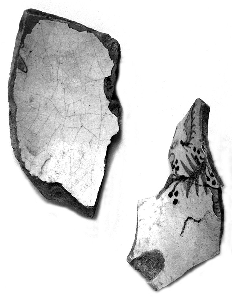 vaso, frammento - bottega fiorentina (sec. XV)
