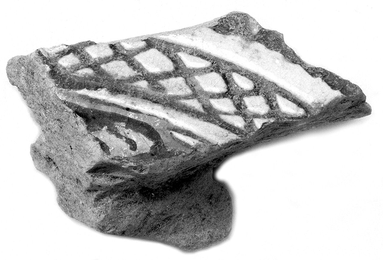piatto, frammento - manifattura italiana (sec. XV)