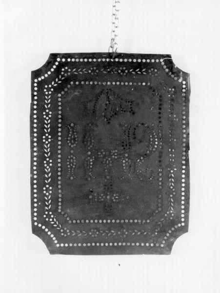 simbolo di Cristo (grata) - bottega toscana (XIX)