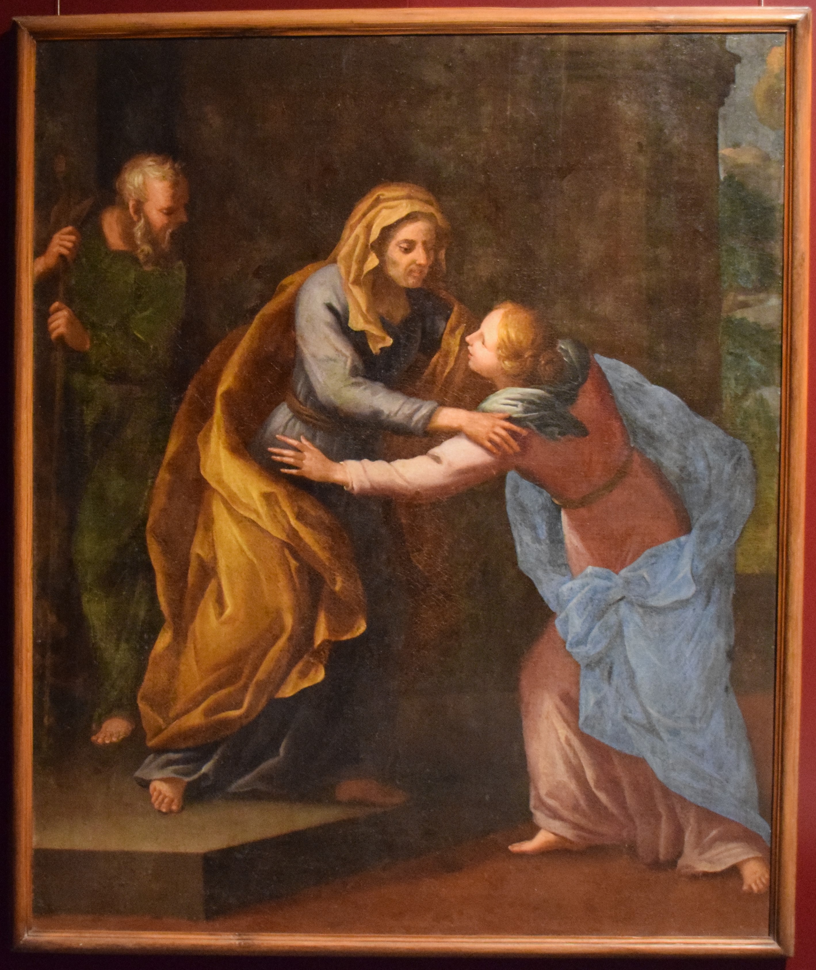 figliol prodigo prega pentito (dipinto) - ambito italiano (XVIII)