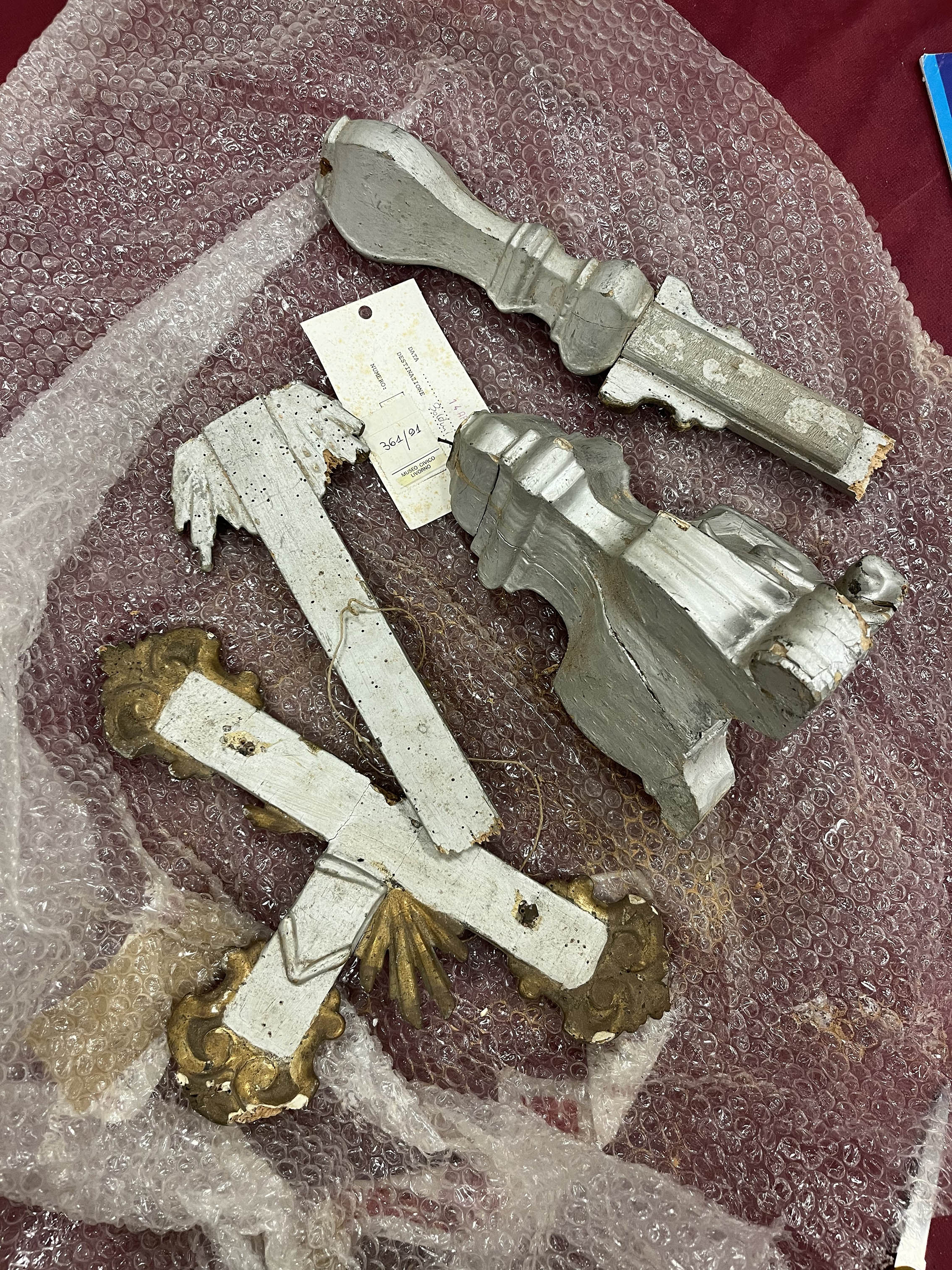 croce d'altare - bottega toscana (XIX)