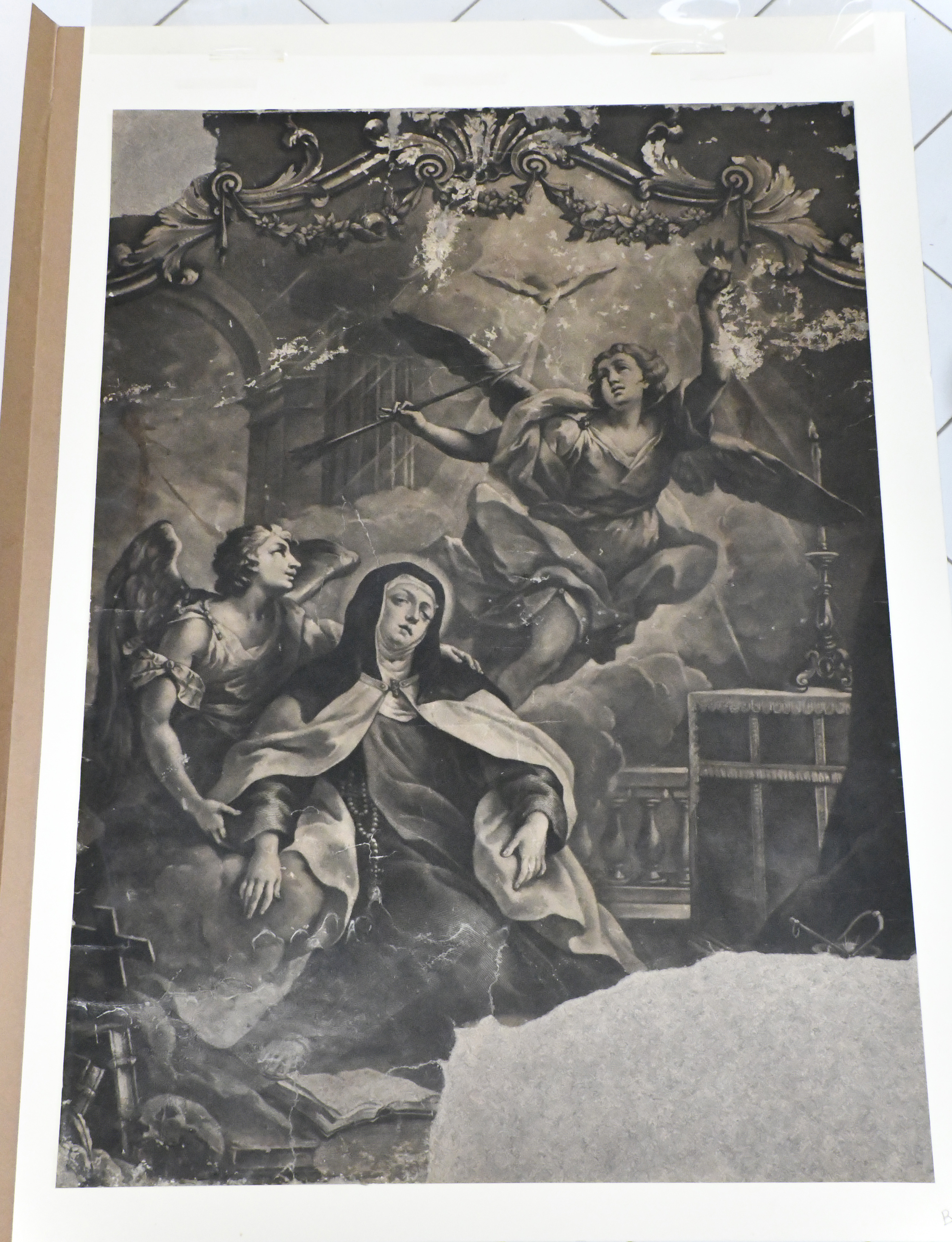 estasi di Santa Teresa d'Avila (stampa) - ambito italiano (XVIII)