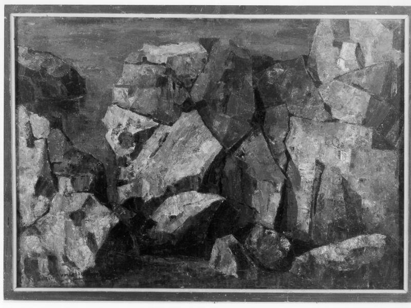 La famiglia del lavoratore, soggetto astratto (disegno) di Mussi Ernesto (XX)