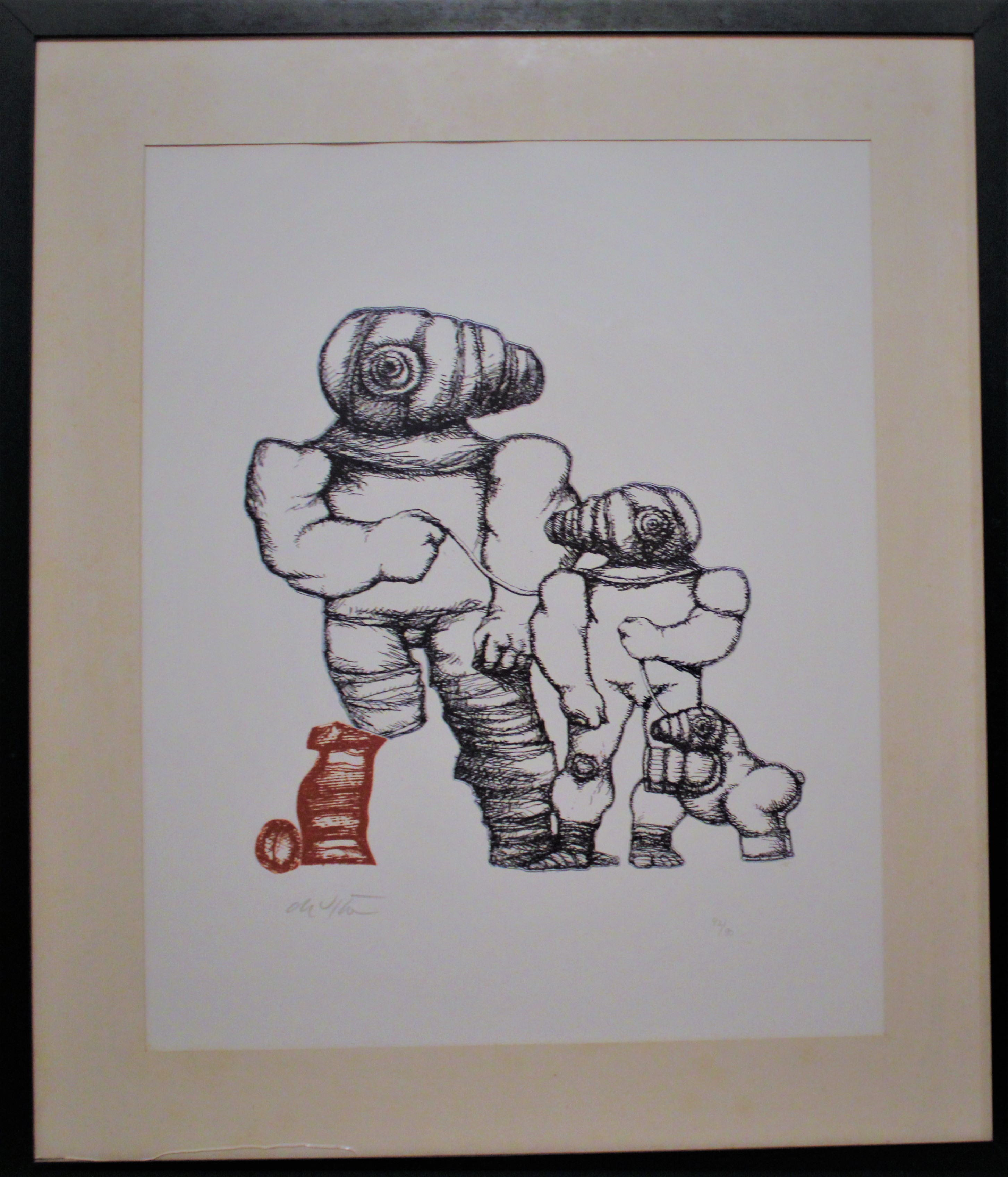 le cose che volano, le cose che volano (incisione) di De Vita Luciano (XX)