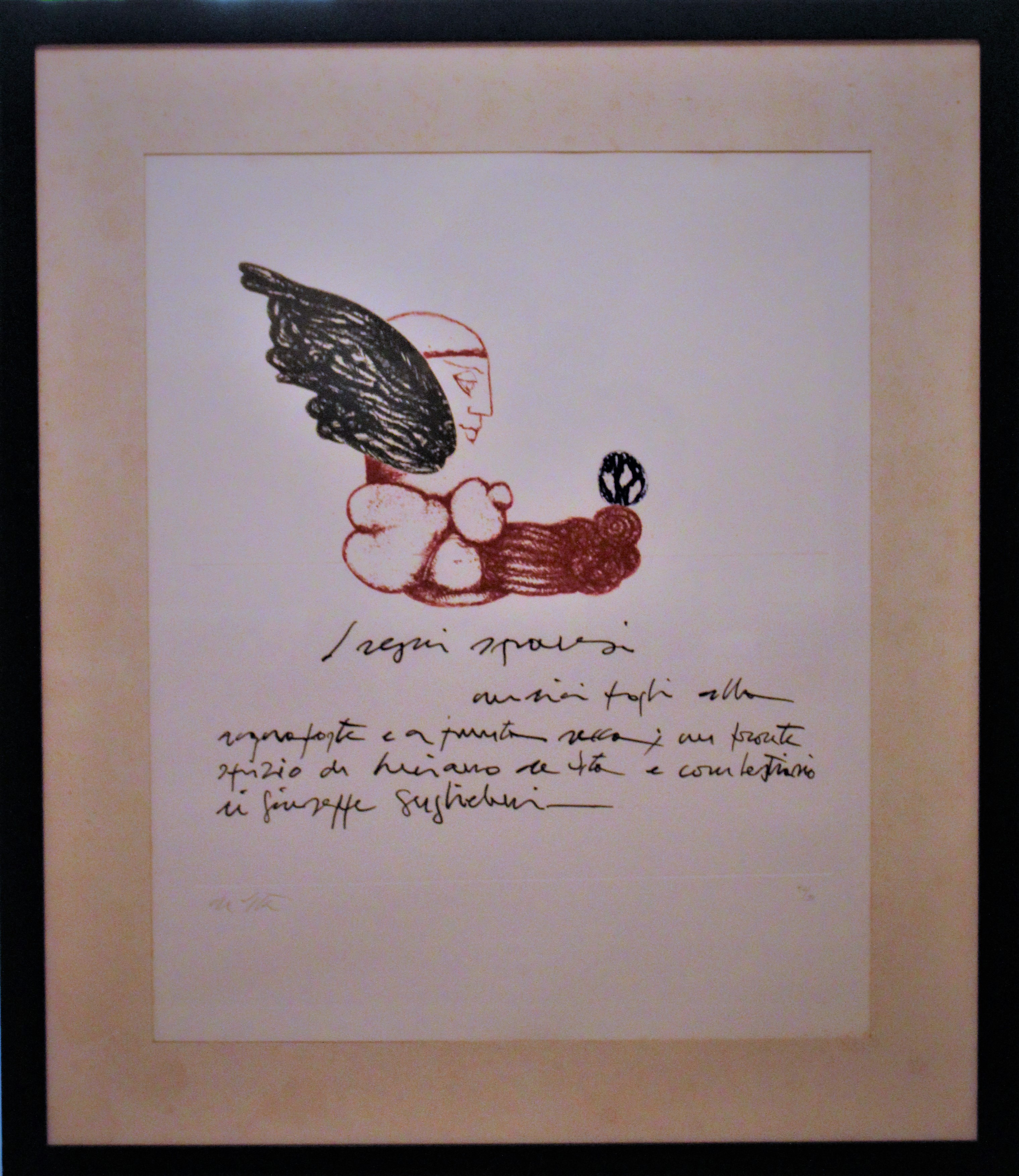 le cose che volano, le cose che volano (incisione) di De Vita Luciano (XX)