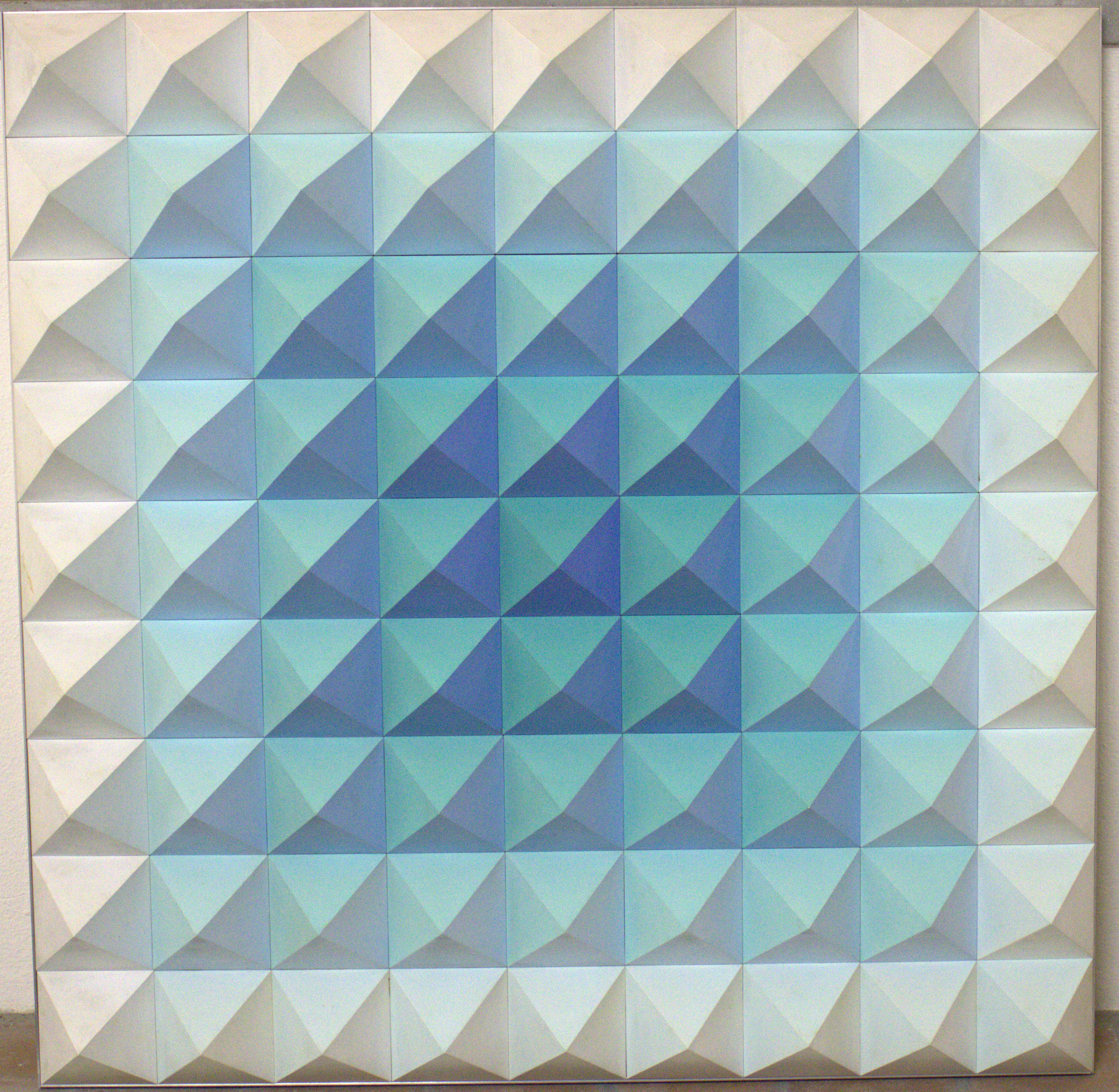 West B. Y. R. 372, soggetto astratto (pannello) di Glattfelder Hans (XX)