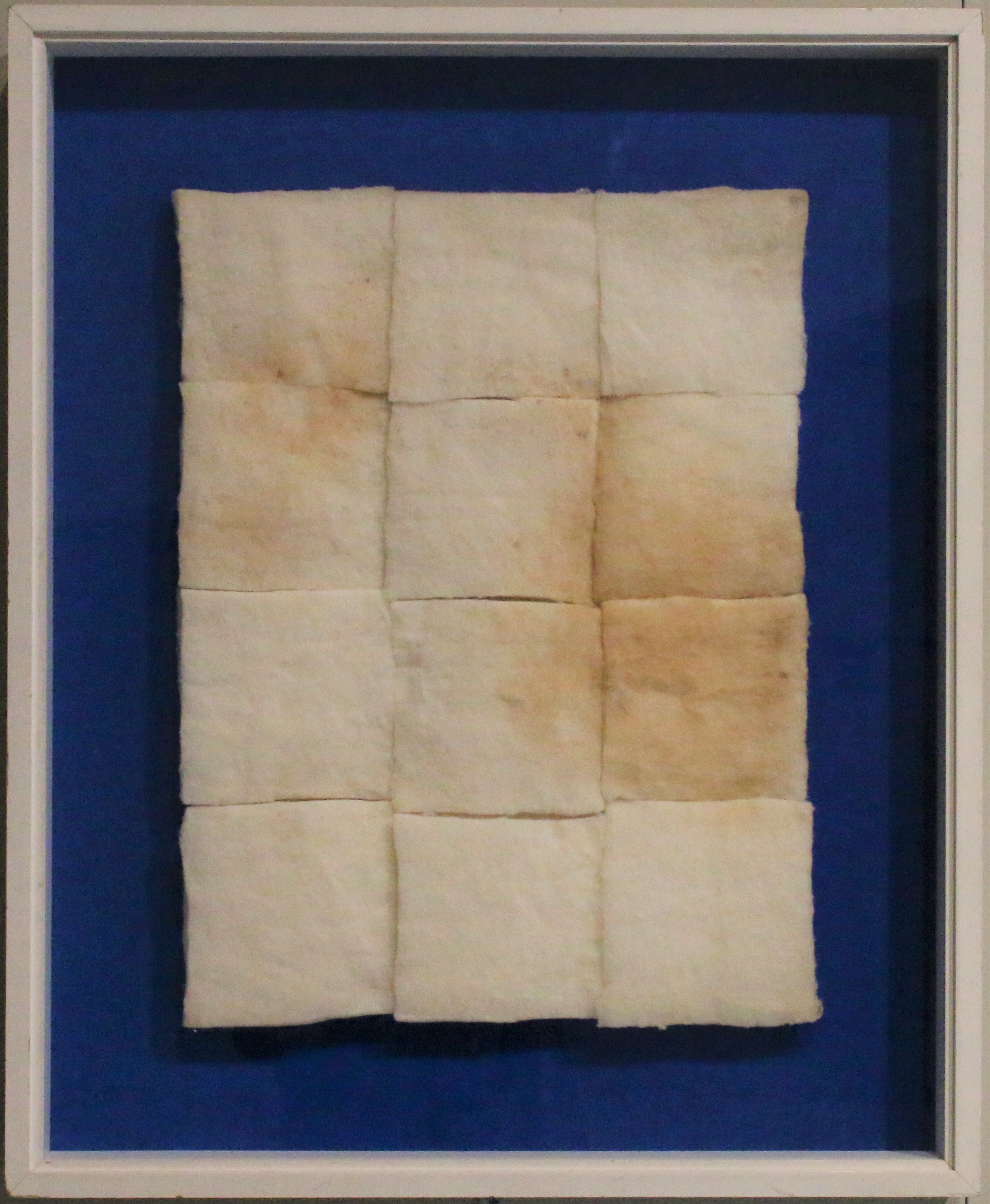 Achrome, composizione (teca) di Manzoni Piero (XX)