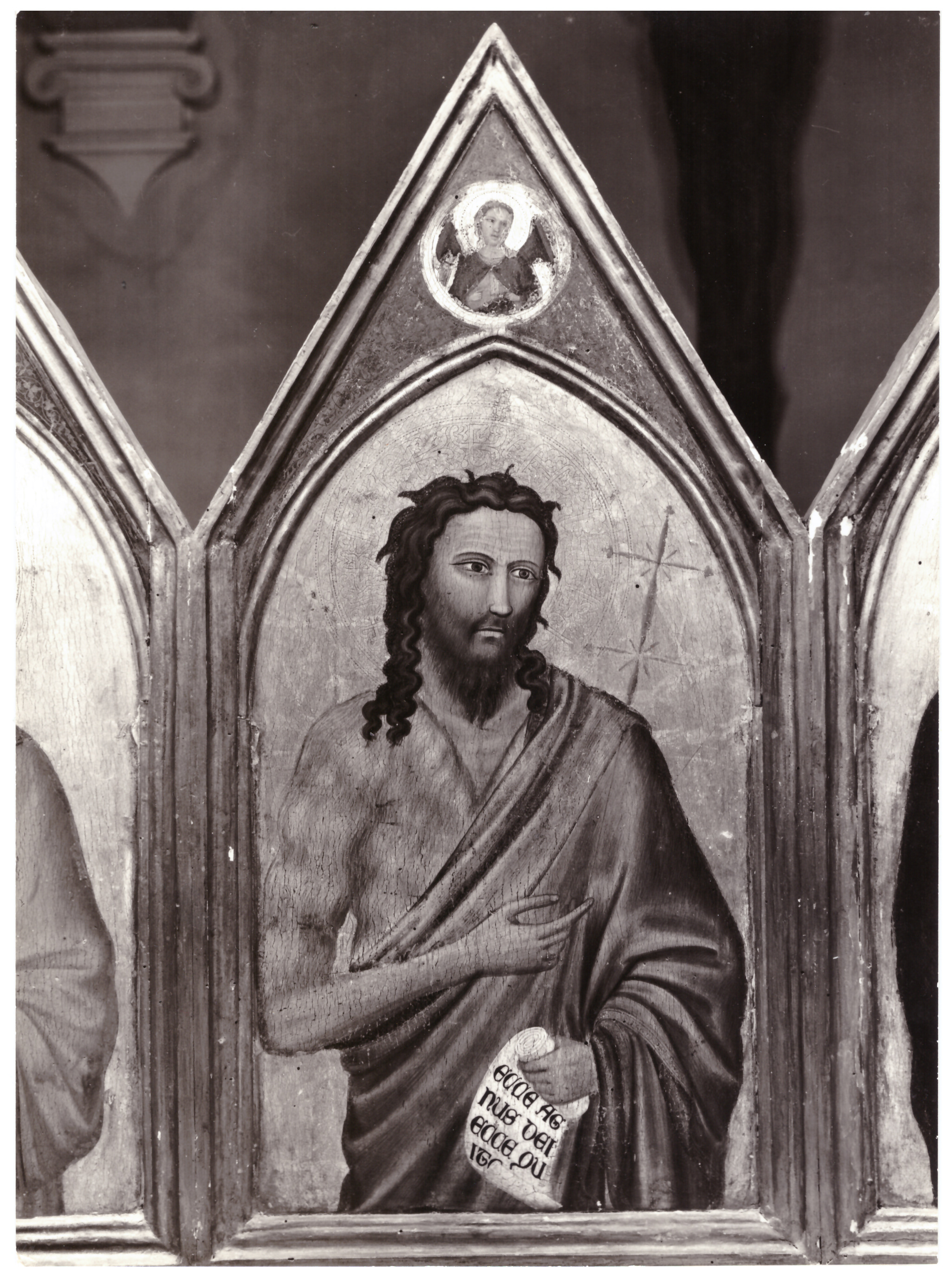 San Giovanni Battista (scomparto di polittico) - bottega fiorentina (prima metà XIV)