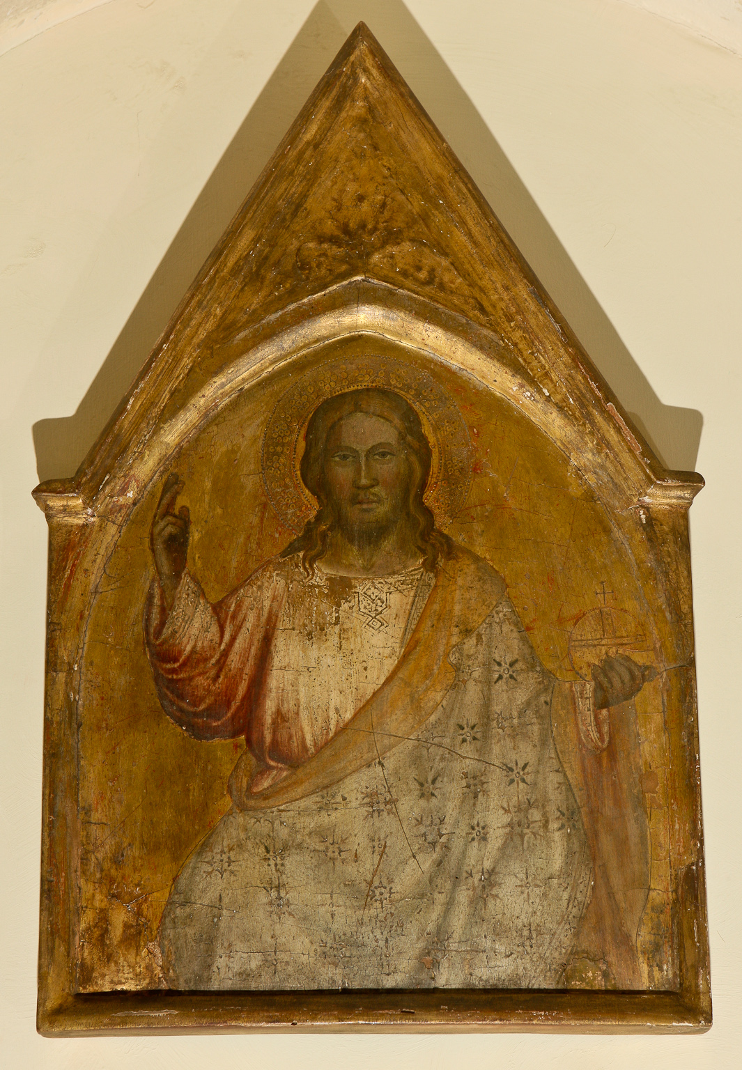 Gesù Cristo Salvatore (dipinto) - bottega fiorentina (primo quarto XIV)
