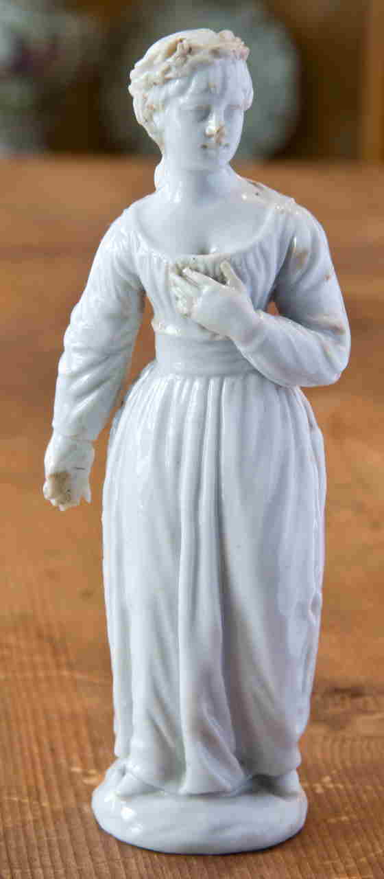 figura femminile (statuetta) di Manifattura Franchini (XVIII-XIX)