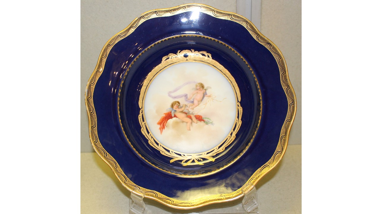 piatto fondo - manifattura di Meissen (seconda metà XVIII)