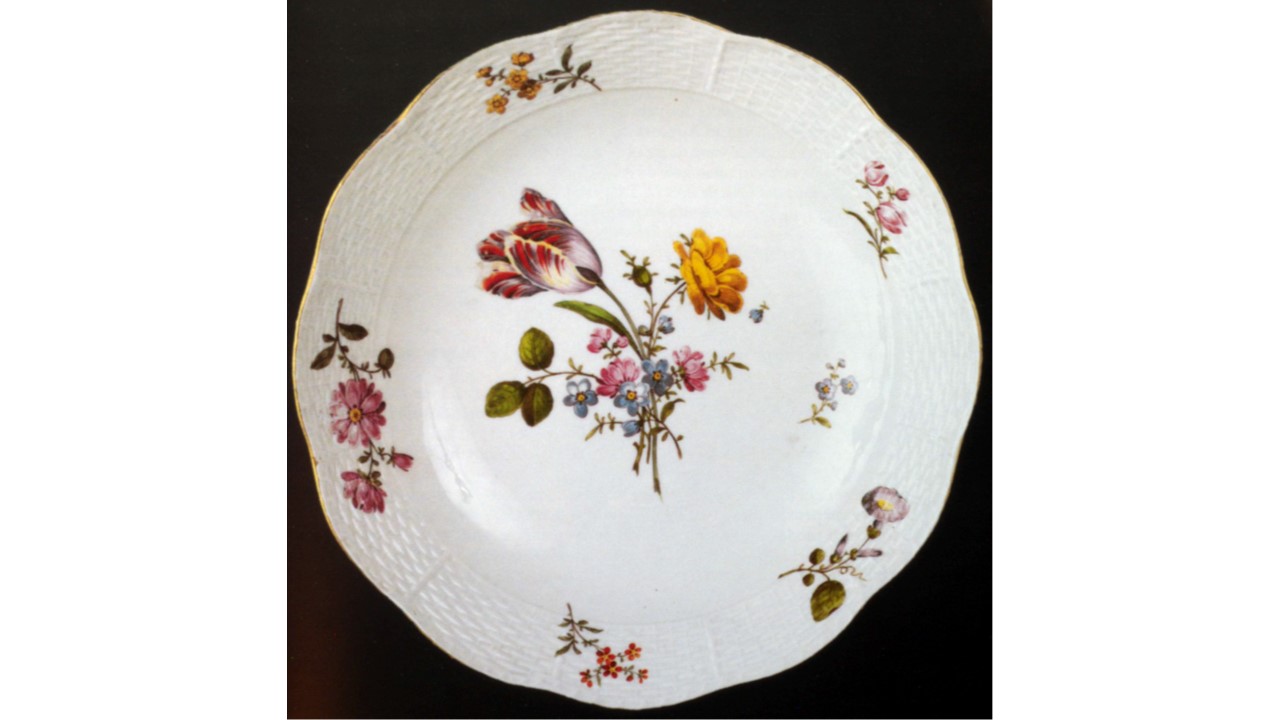 scodella - manifattura di Meissen (seconda metà XVIII)