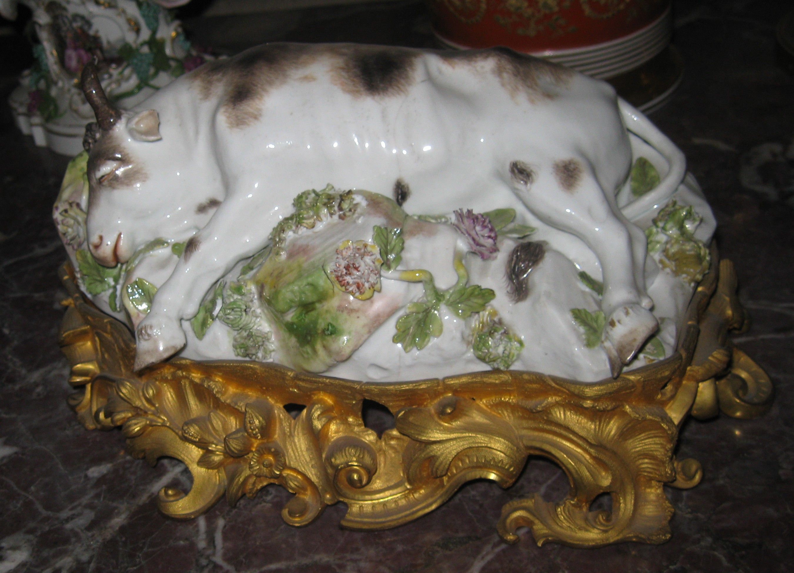 soprammobile - manifattura di Meissen (prima metà XVIII)