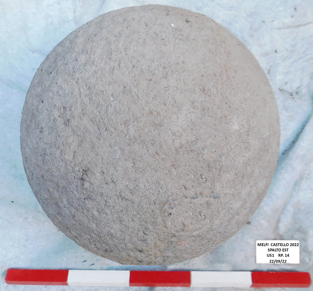 SINGOLO OGGETTO/ palla di cannone, PERIODIZZAZIONI/ ARCHI DI PERIODI/ Postmedievale