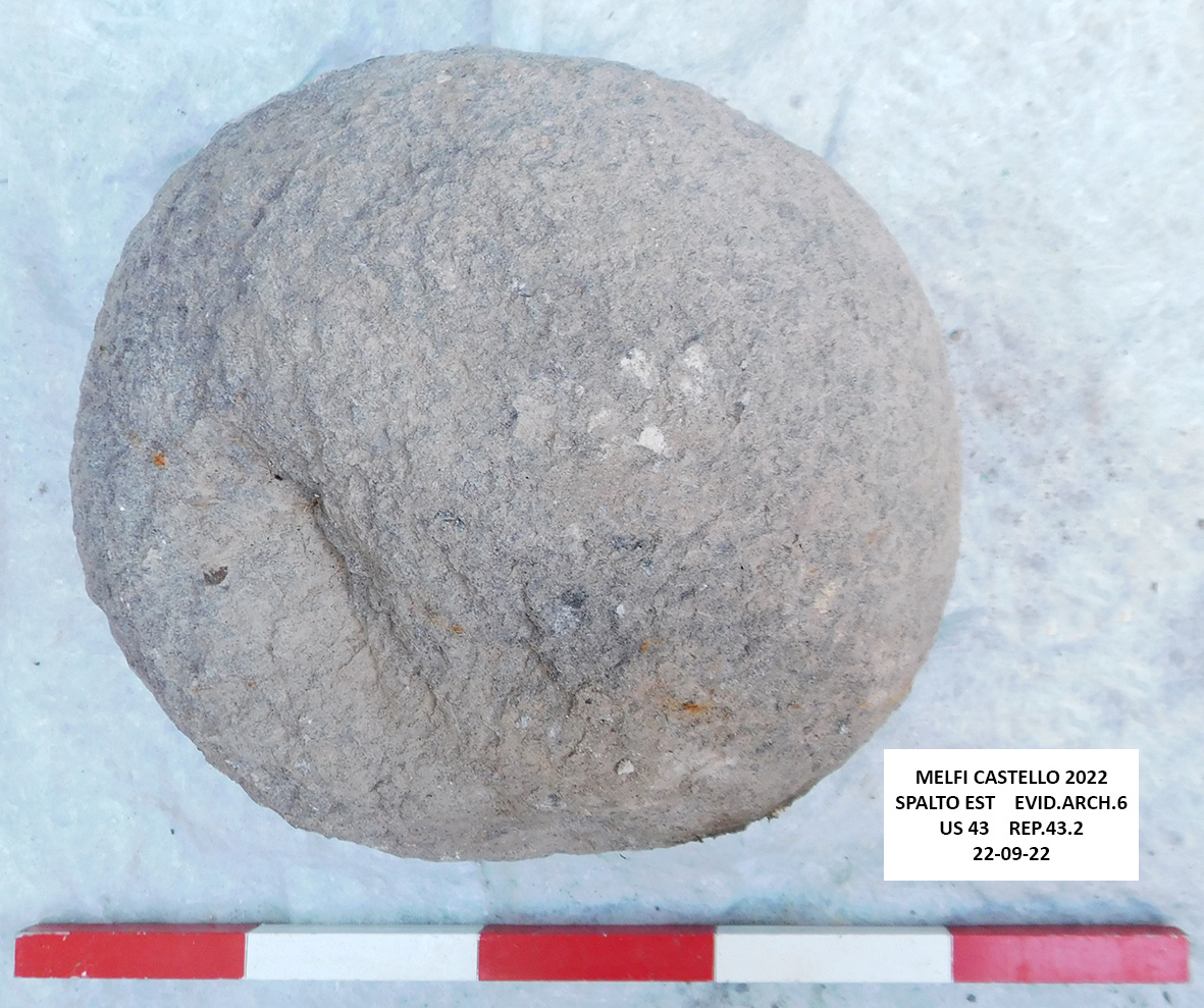 SINGOLO OGGETTO/ palla di cannone, PERIODIZZAZIONI/ ARCHI DI PERIODI/ Postmedievale