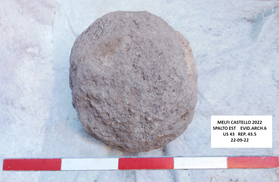 SINGOLO OGGETTO/ palla di cannone, PERIODIZZAZIONI/ ARCHI DI PERIODI/ Postmedievale