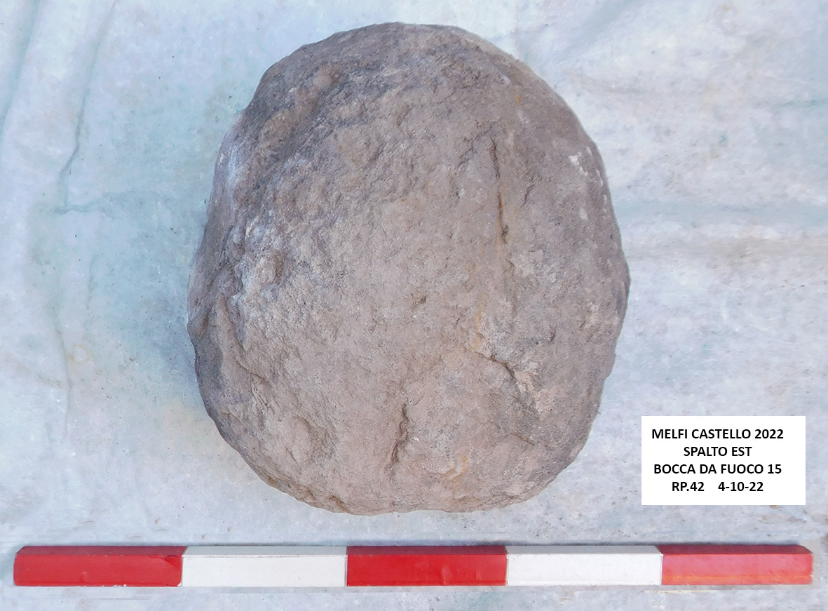 SINGOLO OGGETTO/ palla di cannone, PERIODIZZAZIONI/ ARCHI DI PERIODI/ Postmedievale