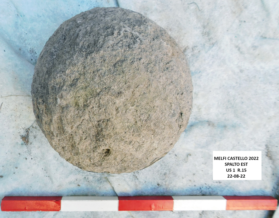 SINGOLO OGGETTO/ palla di cannone, PERIODIZZAZIONI/ ARCHI DI PERIODI/ Postmedievale