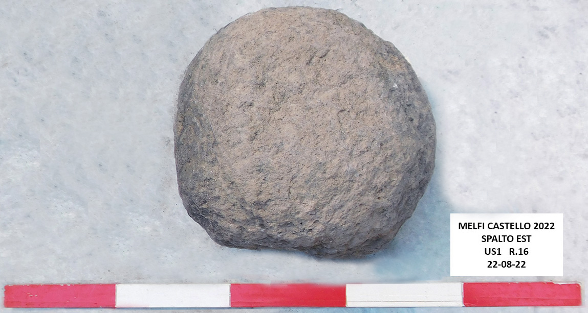 SINGOLO OGGETTO/ palla di cannone, PERIODIZZAZIONI/ ARCHI DI PERIODI/ Postmedievale