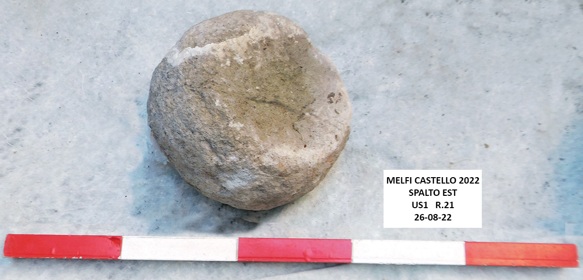 SINGOLO OGGETTO/ palla di cannone, PERIODIZZAZIONI/ ARCHI DI PERIODI/ Postmedievale