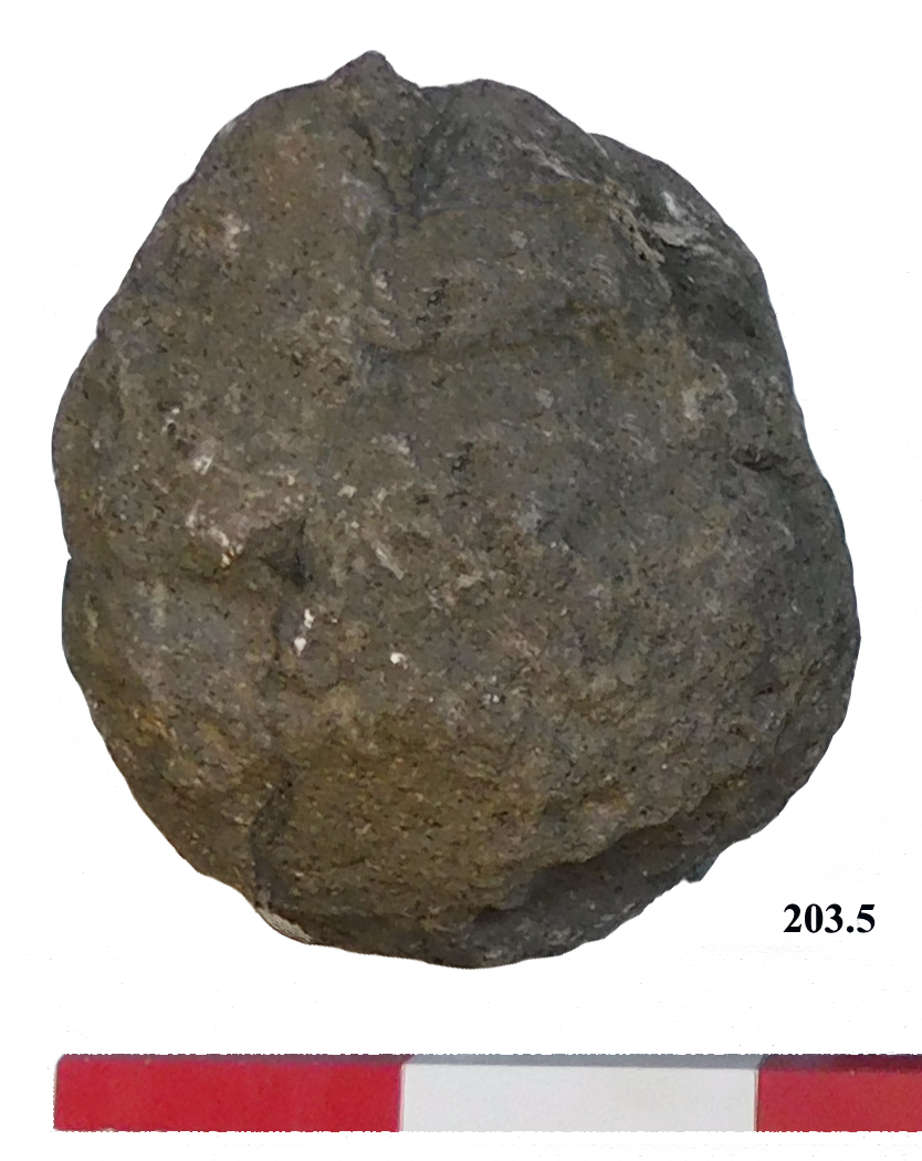 SINGOLO OGGETTO/ palla di cannone, PERIODIZZAZIONI/ ARCHI DI PERIODI/ Postmedievale
